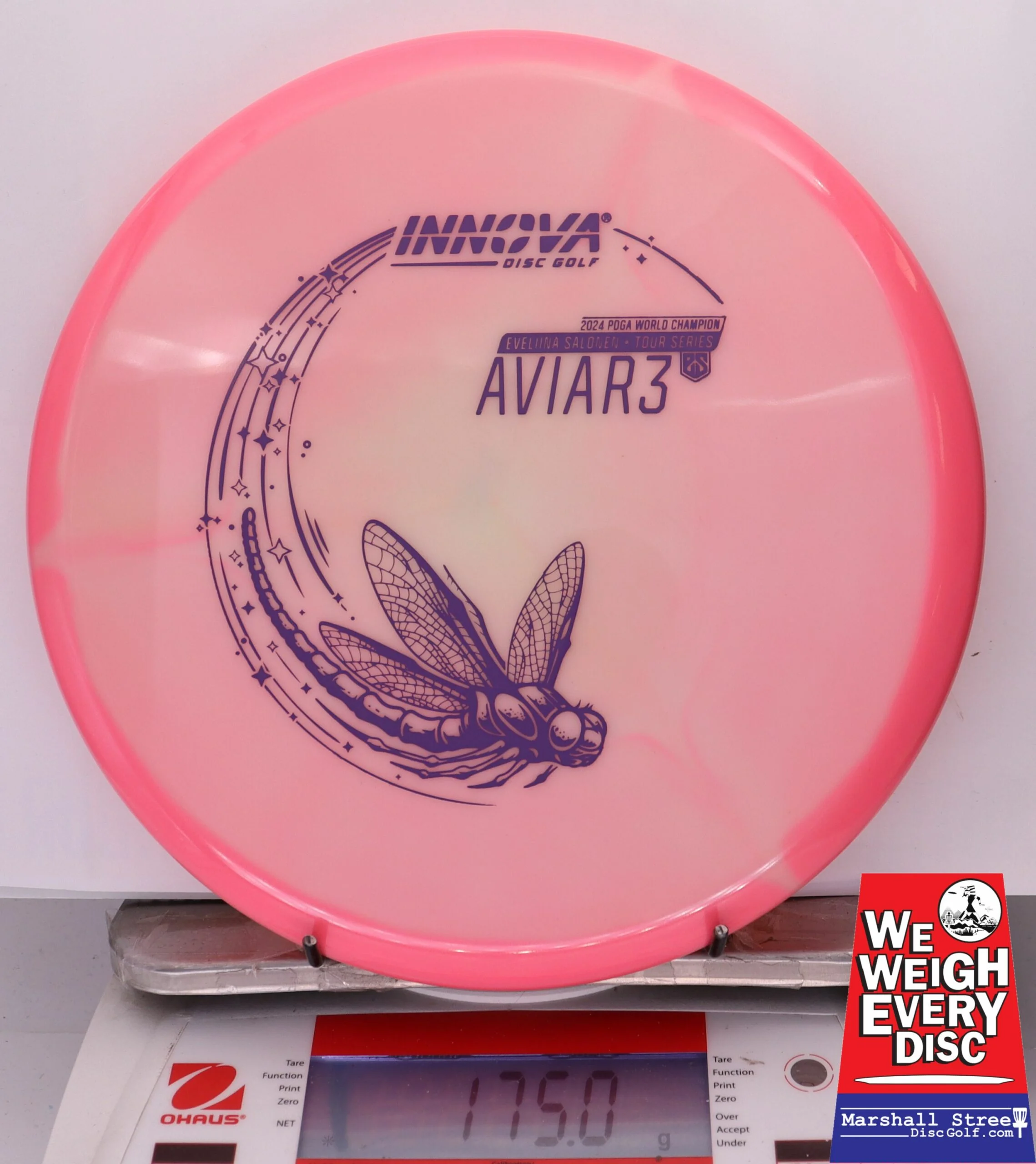304754 Proto Glow Halo Star Aviar3, Eveliina Salonen 2025 Tour Series - #318 Pink, 175