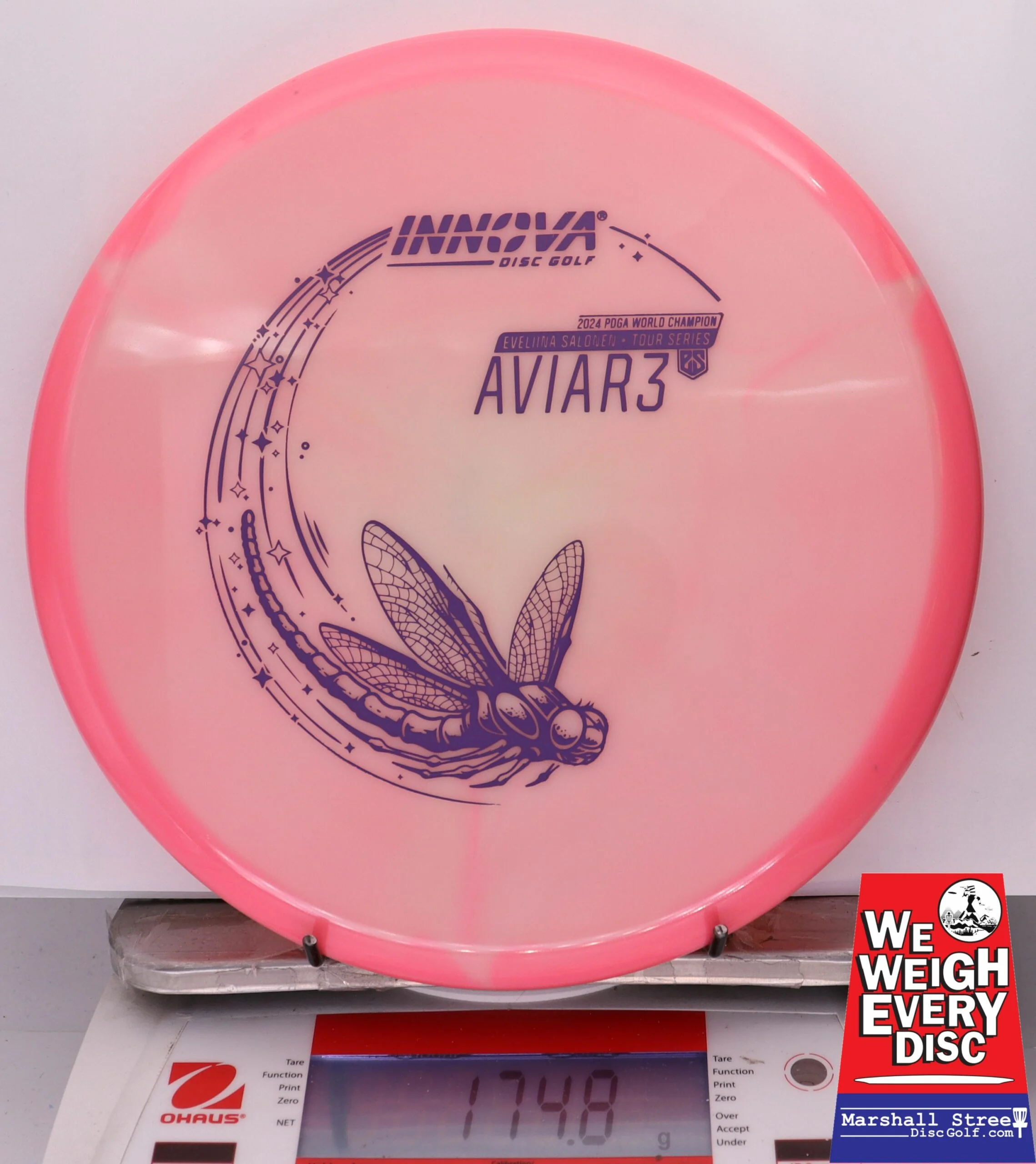 304755 Proto Glow Halo Star Aviar3, Eveliina Salonen 2025 Tour Series - #319 Pink, 175
