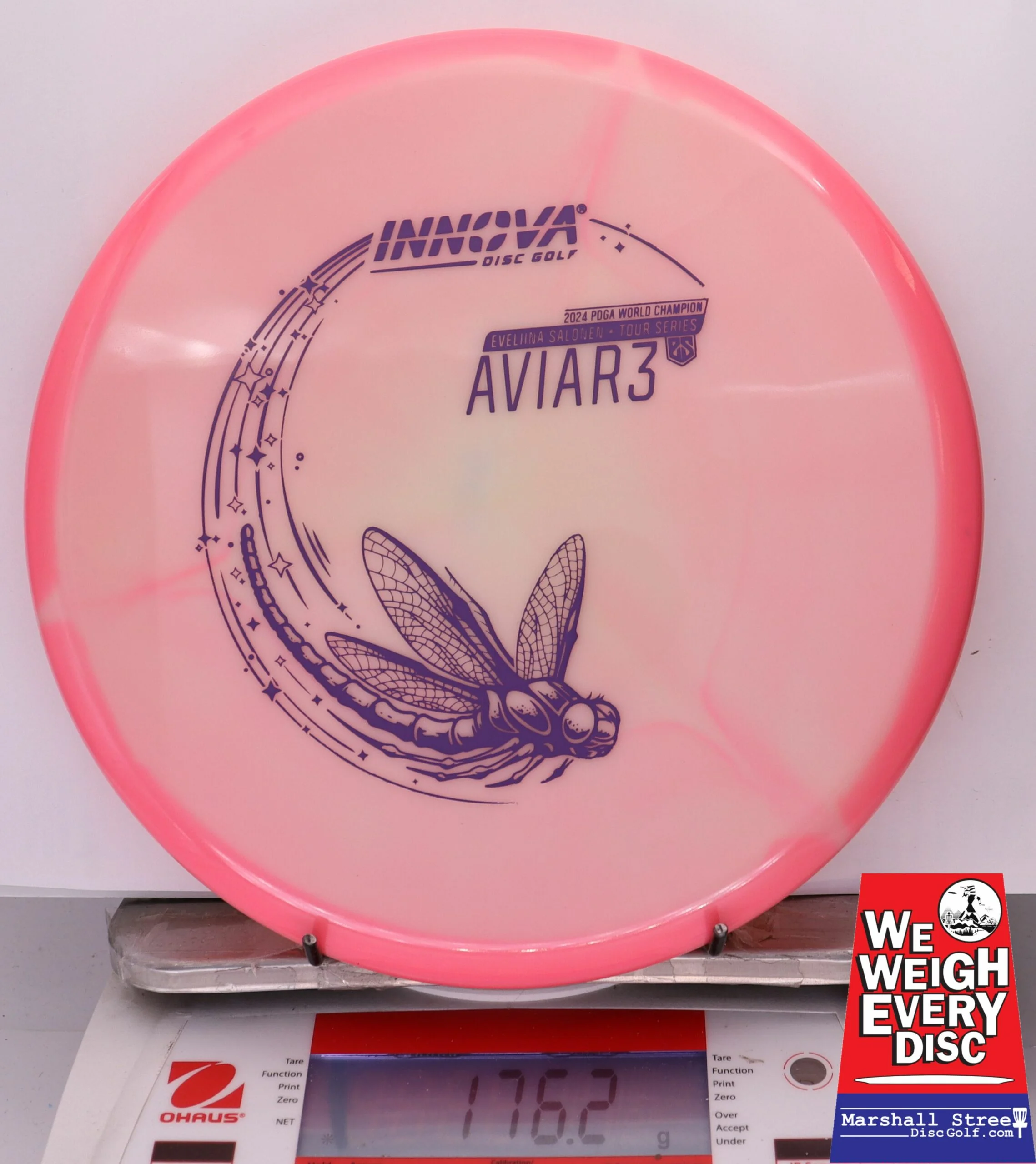 304756 Proto Glow Halo Star Aviar3, Eveliina Salonen 2025 Tour Series - #320 Pink, 176