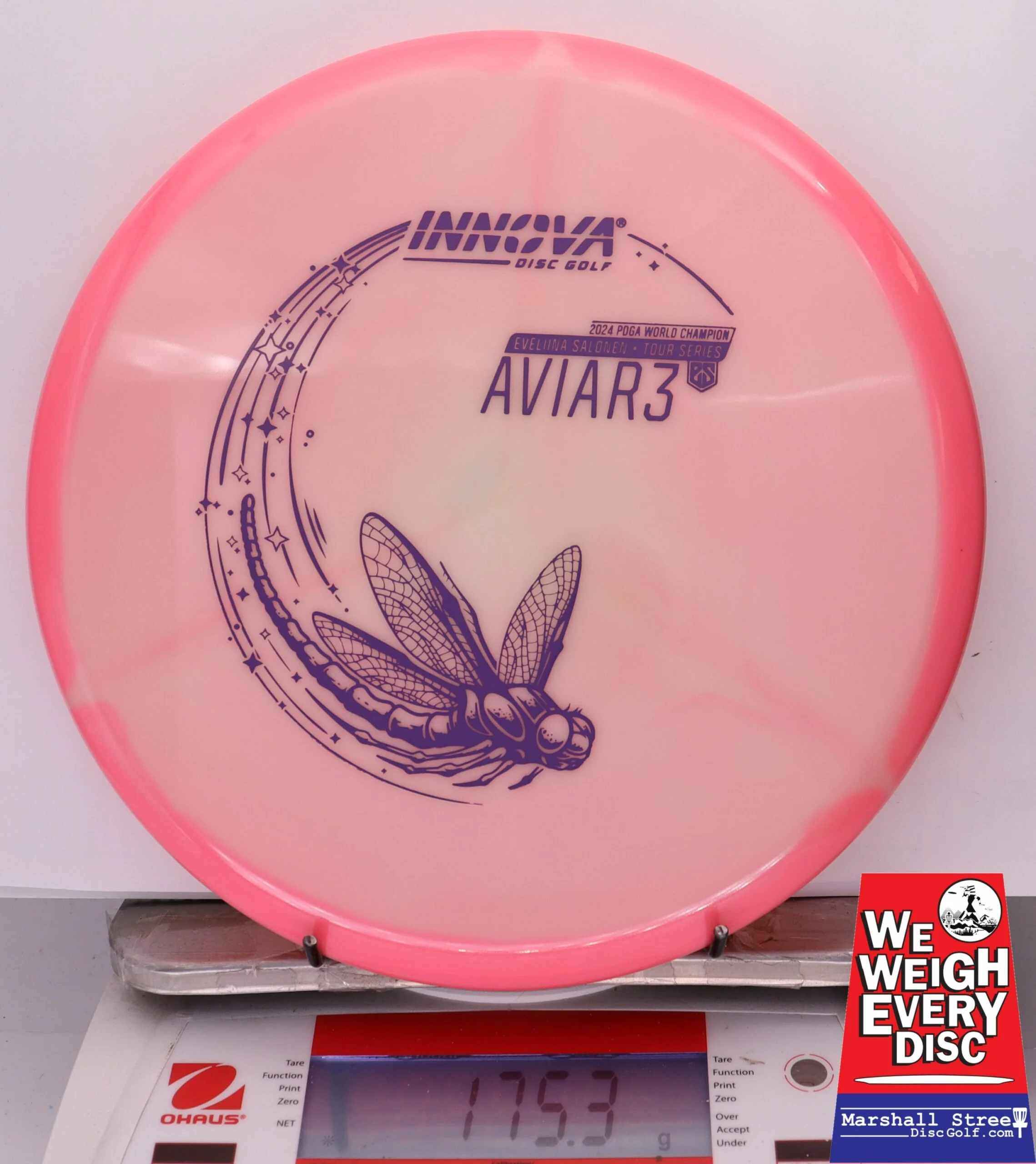 304758 Proto Glow Halo Star Aviar3, Eveliina Salonen 2025 Tour Series - #322 Pink, 175