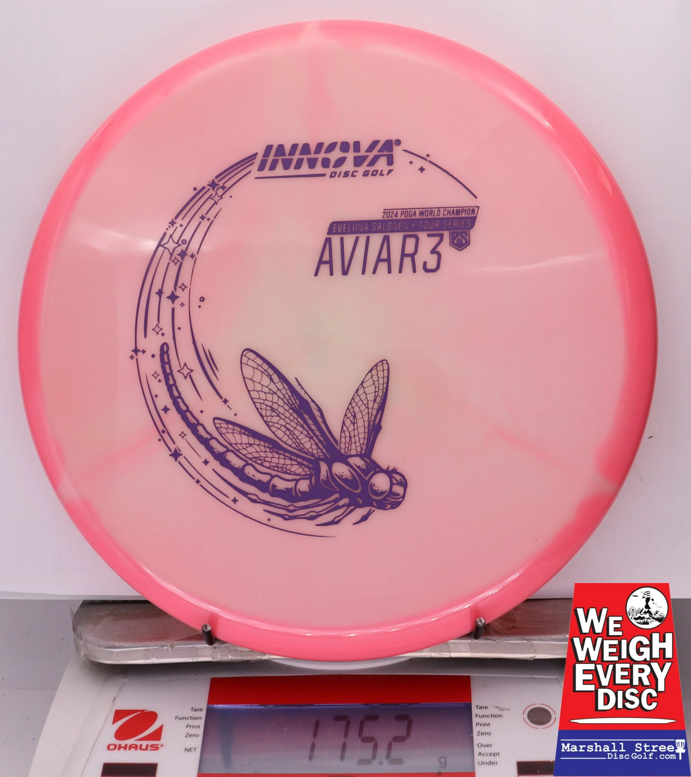 304759 Proto Glow Halo Star Aviar3, Eveliina Salonen 2025 Tour Series - #323 Pink, 175
