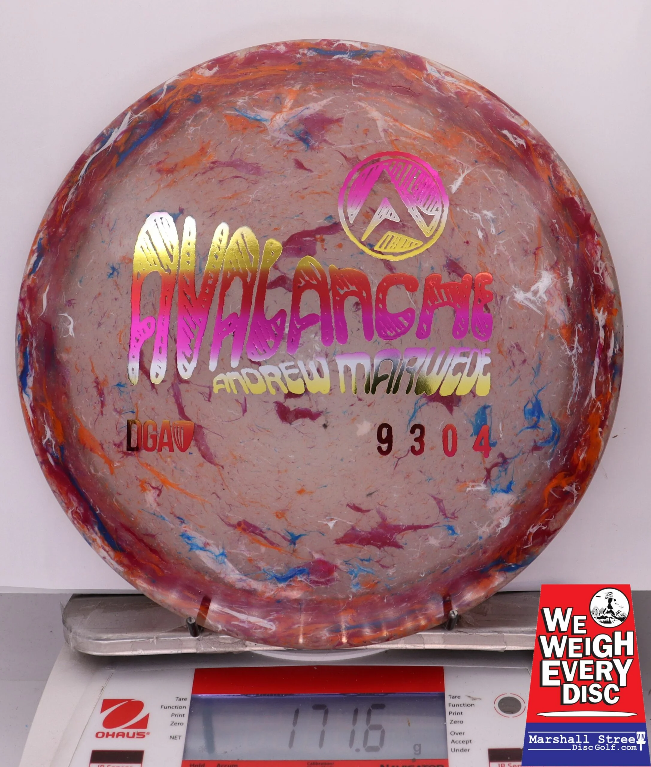 304791 Granite Avalanche, Andrew Marwede 2025 Tour Sereis - #03 RedBlue, 172