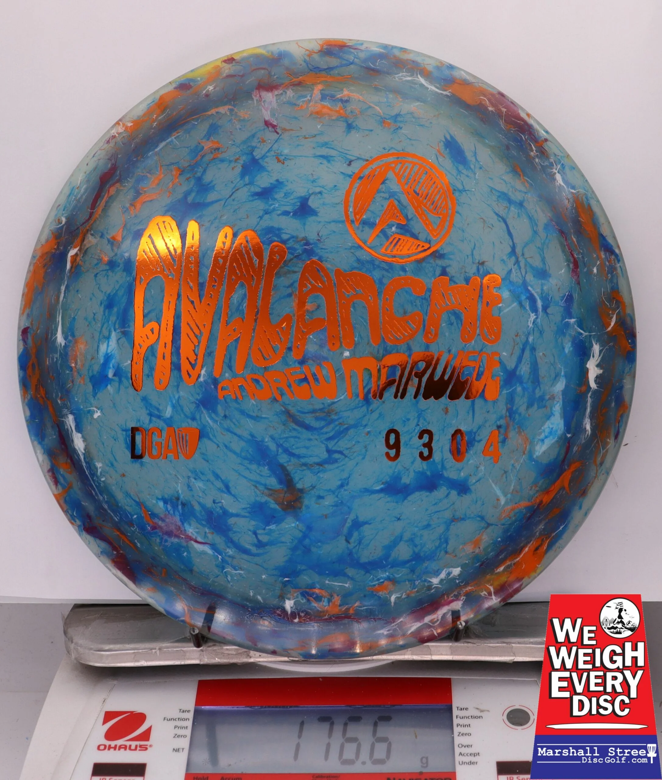 304792 Granite Avalanche, Andrew Marwede 2025 Tour Sereis - #04 Blue, 177