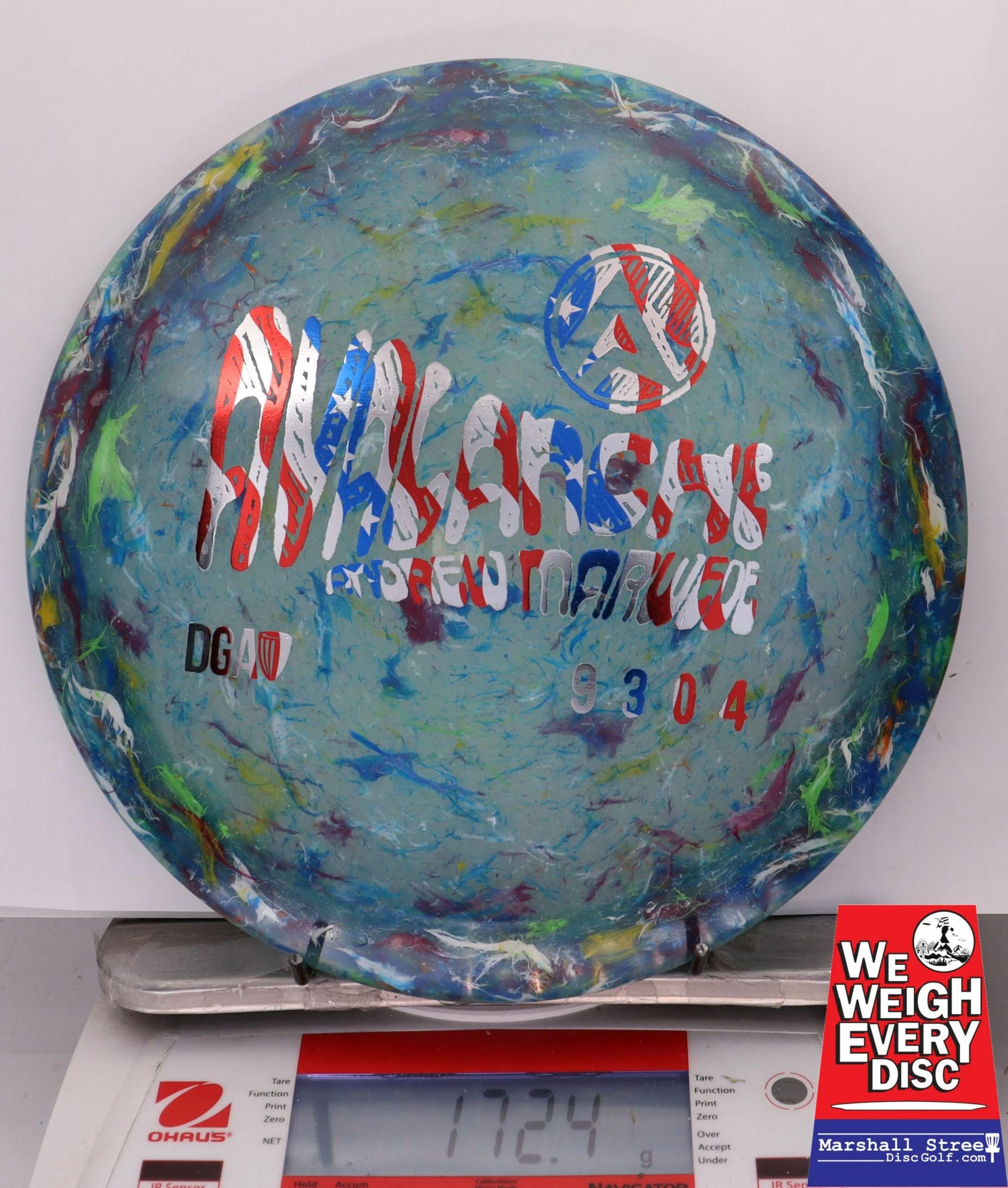 304793 Granite Avalanche, Andrew Marwede 2025 Tour Sereis - #05 BlueGreen, 172