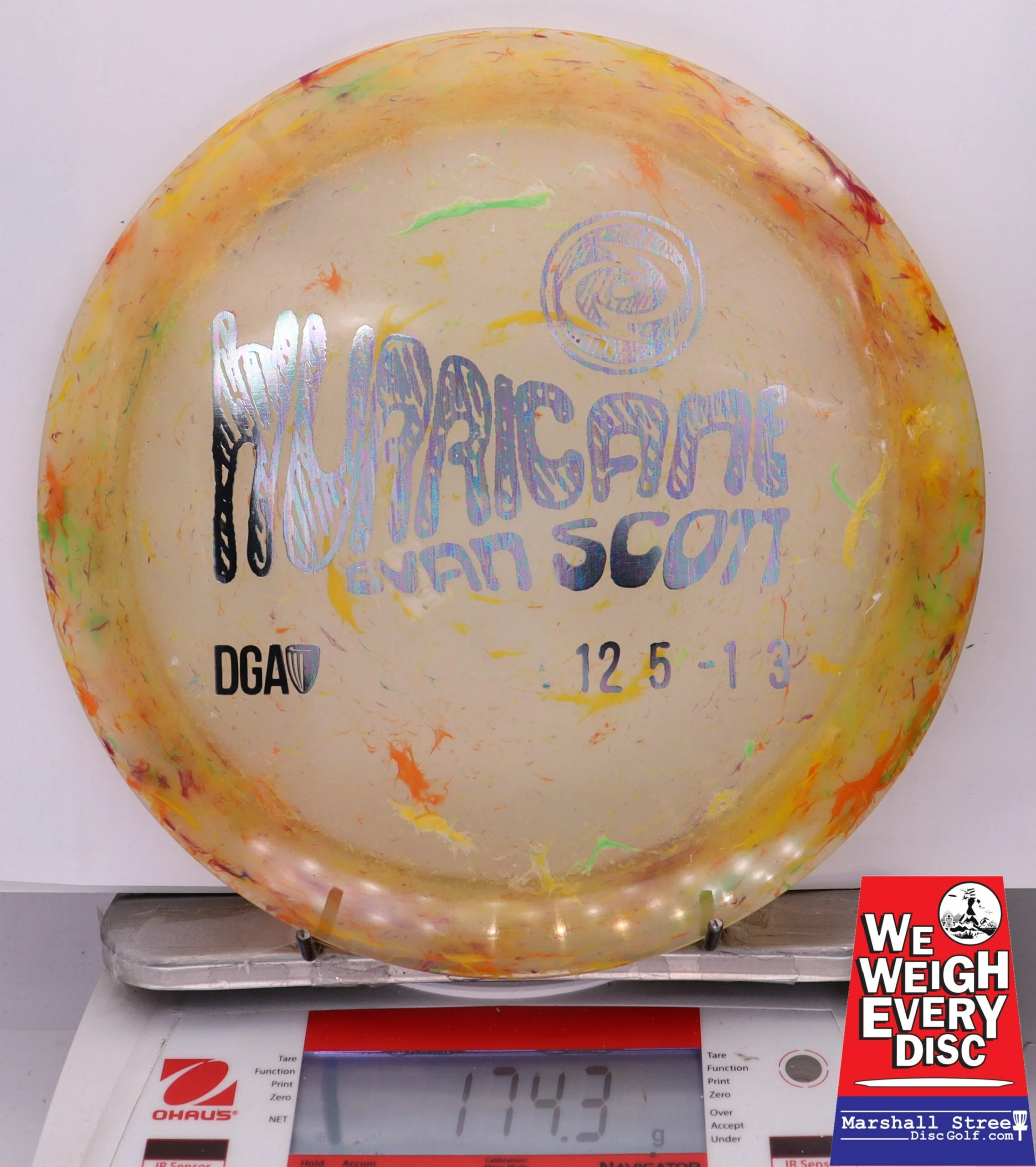 304801 Granite Hurricane, Evan Scott 2025 Tour Series - #01 Orange, 174