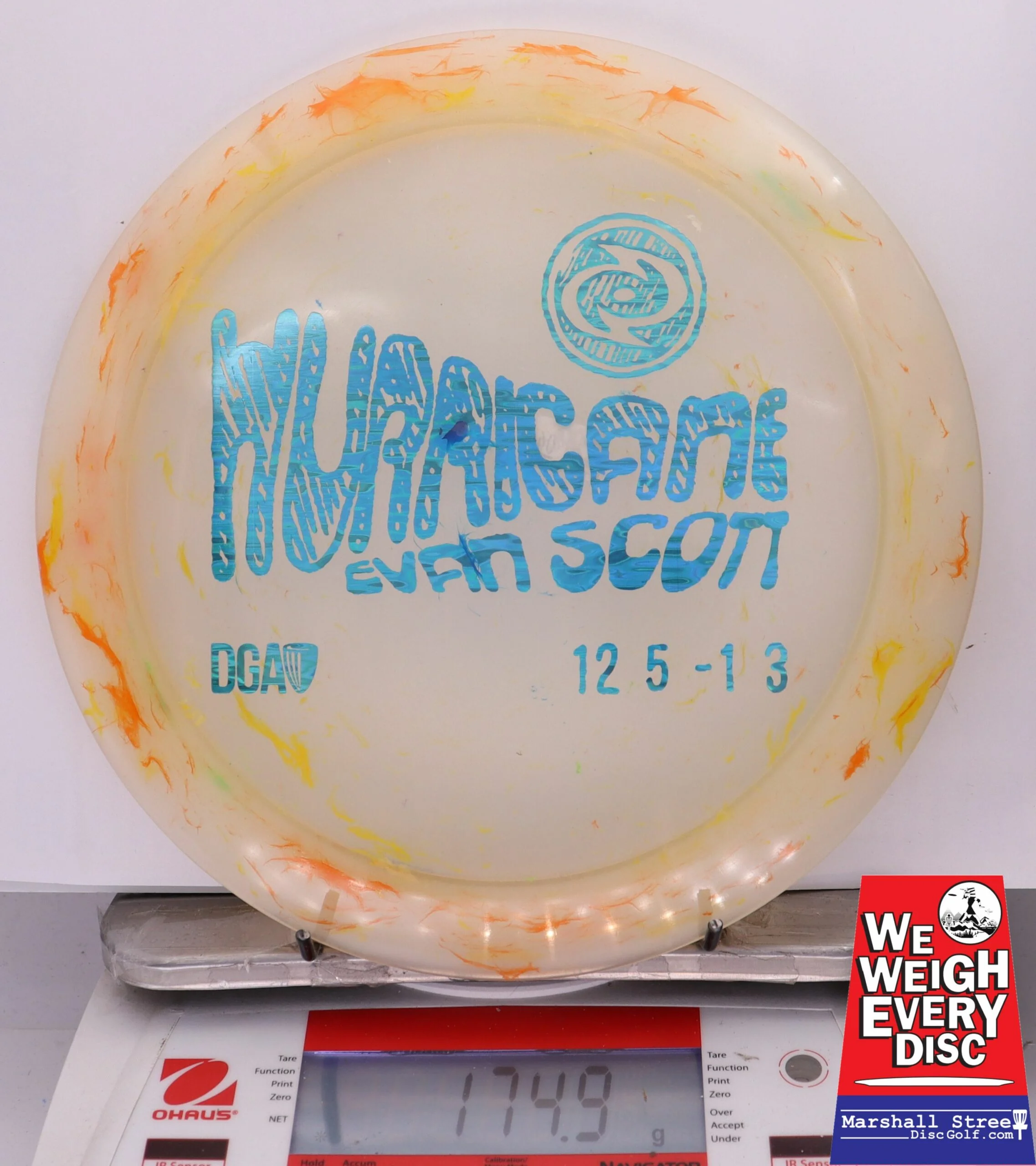 304804 Granite Hurricane, Evan Scott 2025 Tour Series - #04 Orange, 175