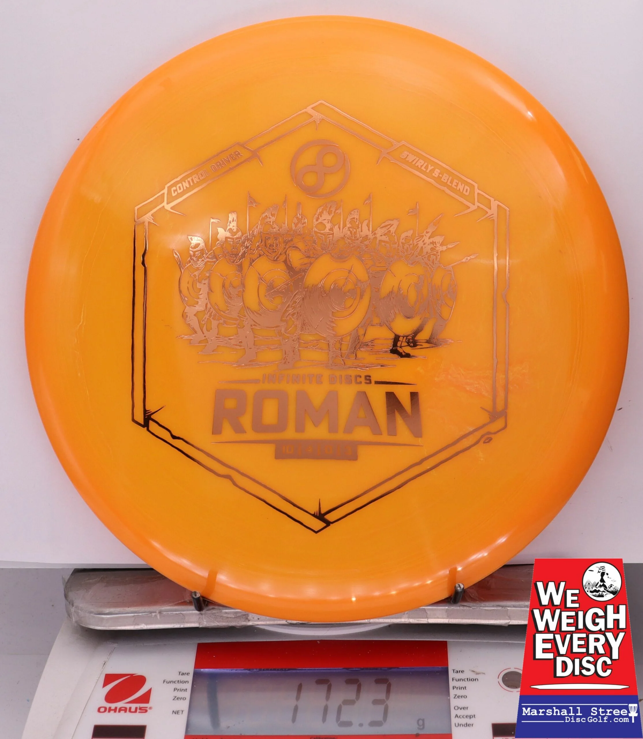 305589 Swirly S-Blend Roman - #13 Orange, 172