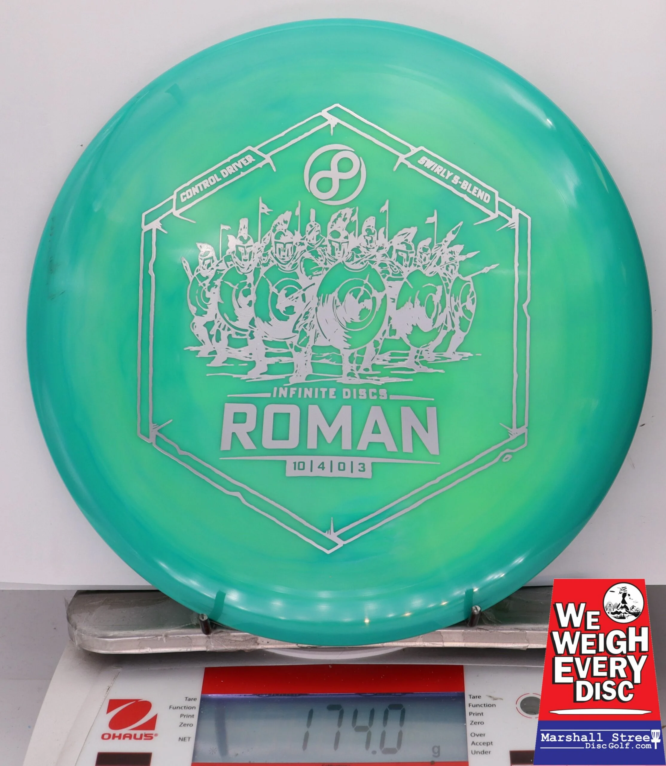305590 Swirly S-Blend Roman - #14 TealGrn, 174