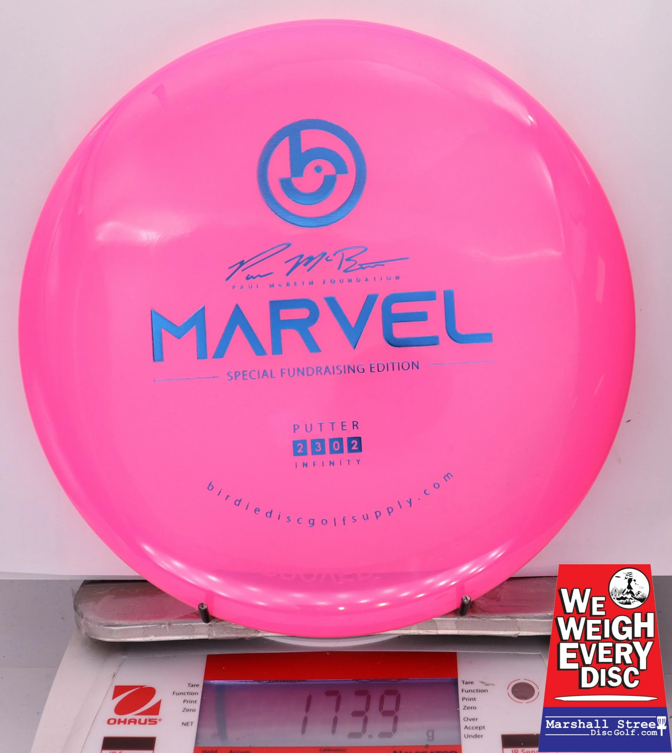 305619 Infinity Marvel, Paul McBeth Foundation - #06 Pink, 174