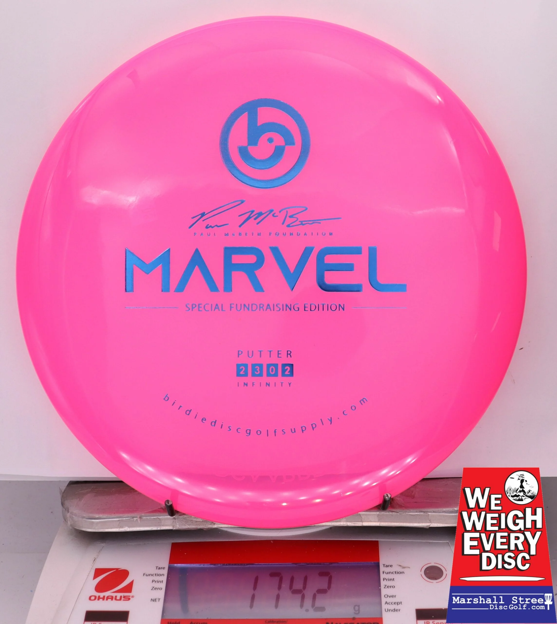 305621 Infinity Marvel, Paul McBeth Foundation - #08 Pink, 174