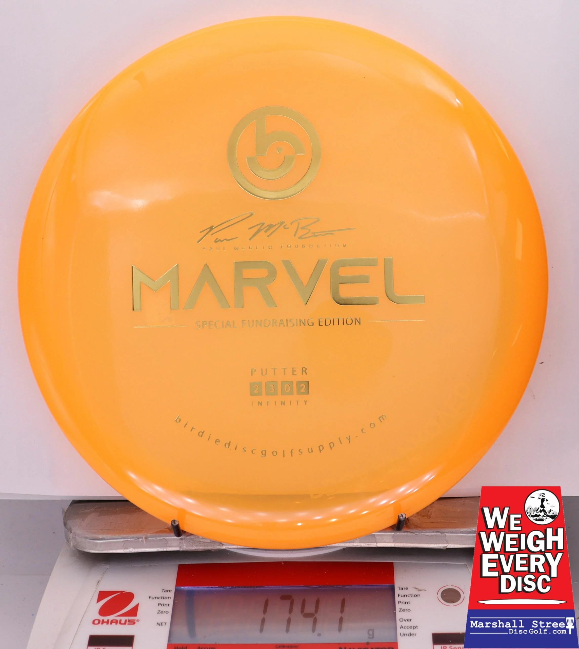 305625 Infinity Marvel, Paul McBeth Foundation - #12 Orange, 174