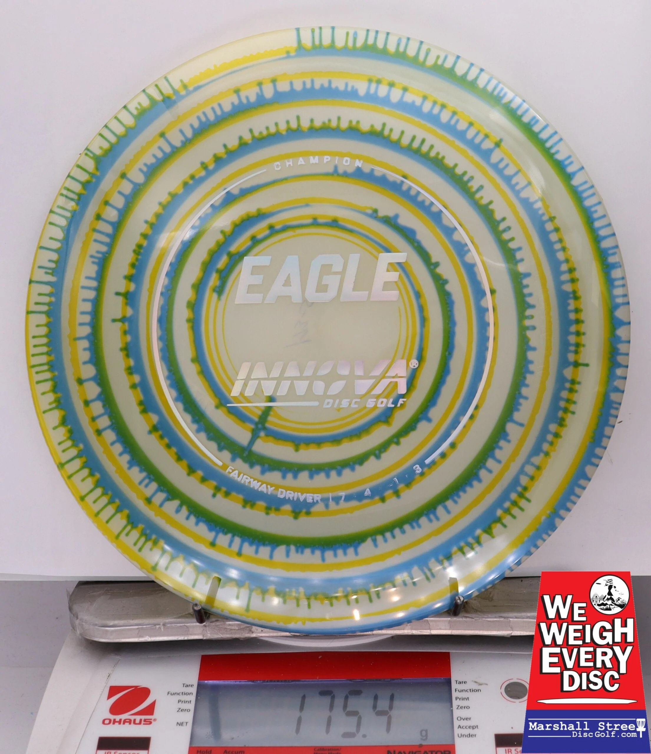 306019 Tie-Dye Champion Eagle X - #207 GreenBlue Circles, 175