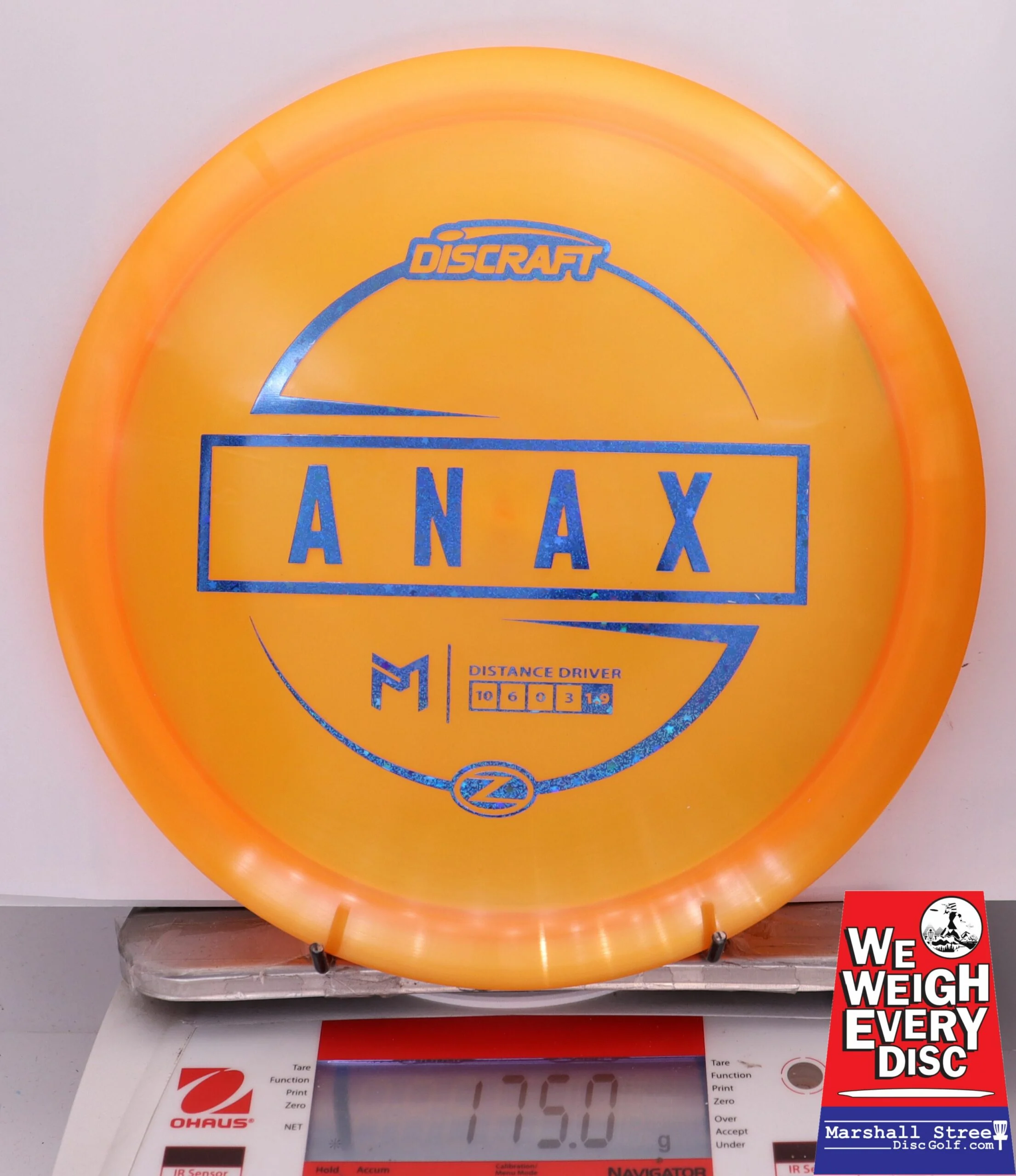 307453 Z Anax, Paul McBeth - #172 Orange, 175