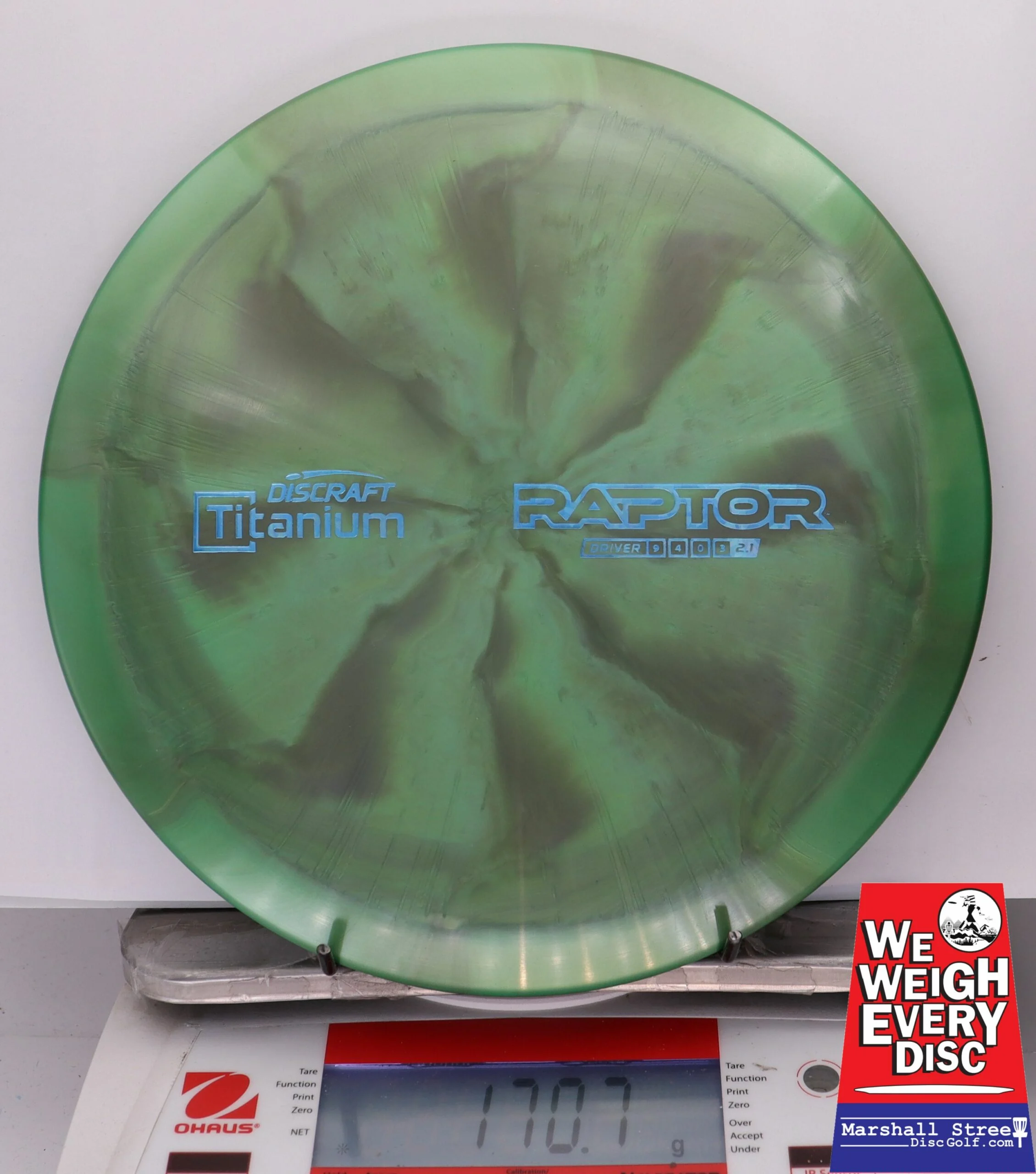 307651 Titanium Raptor - #173 GreenGray, 171