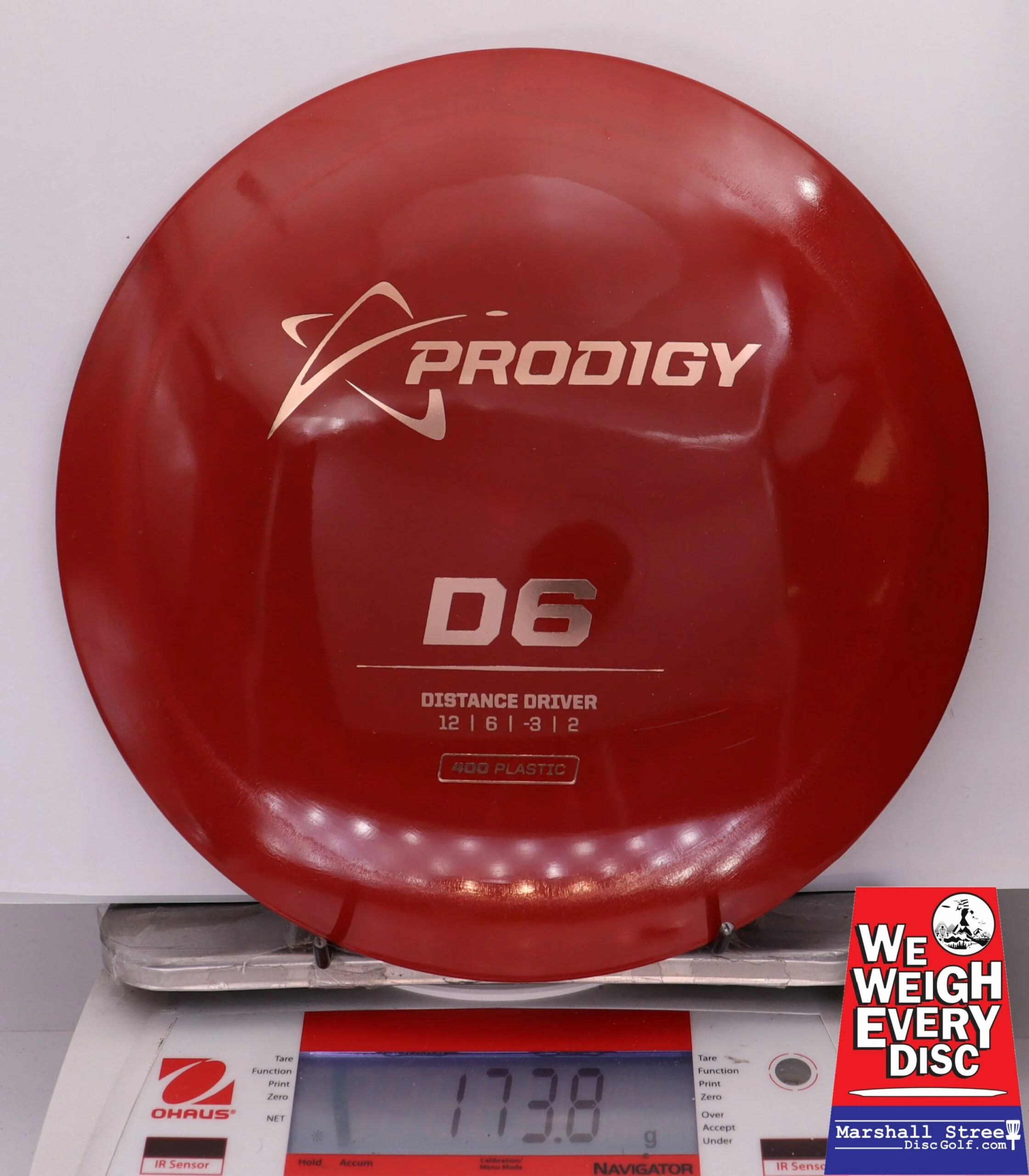 308811 Prodigy D6, 400 - #209 DkRed, 174