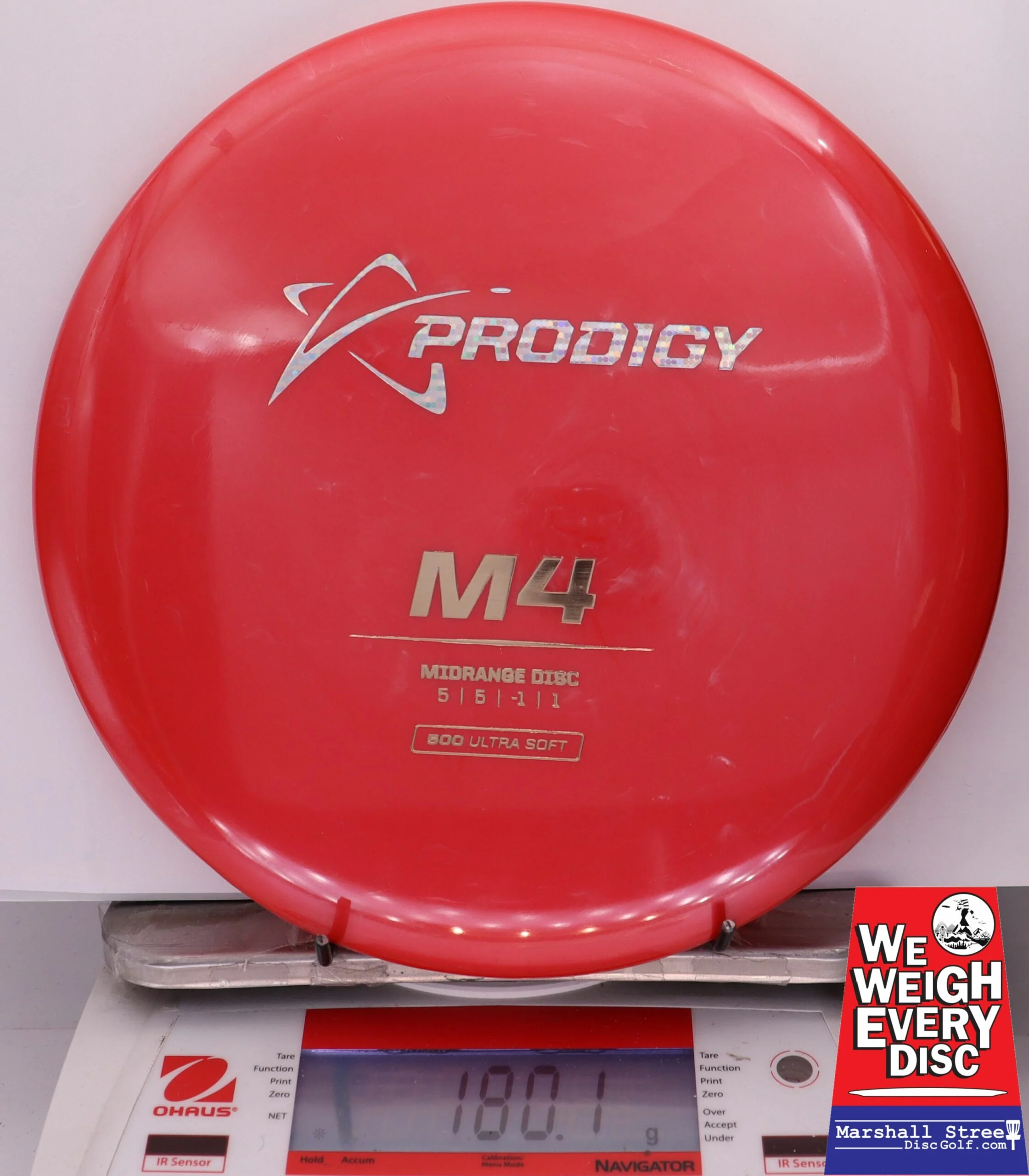 308853 Prodigy M4, 500 Ultra Soft - #201 Red, 180