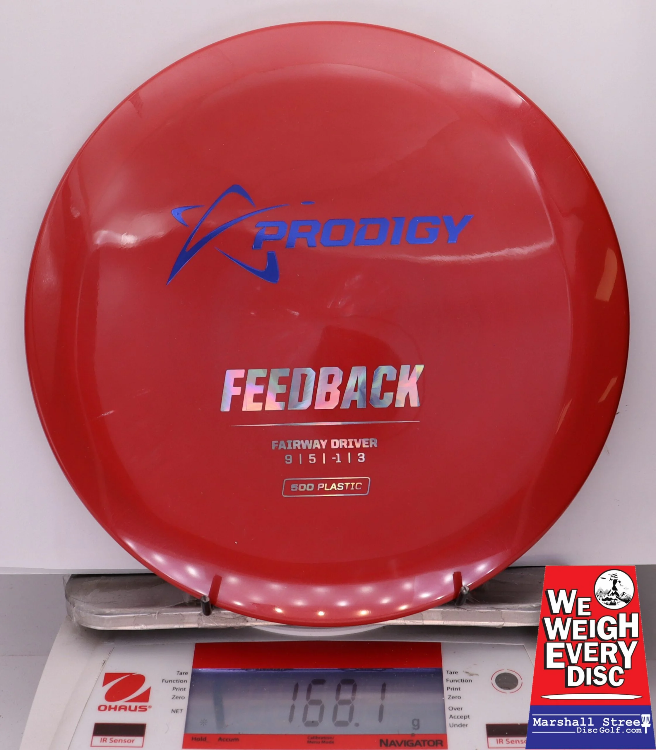 308861 Prodigy Feedback, 500 - #204 Red, 168