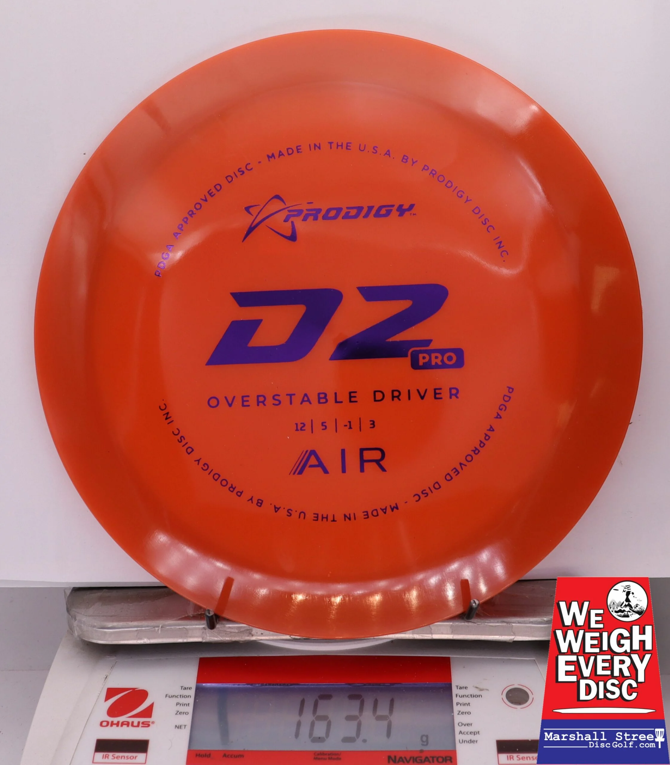 308900 Prodigy D2 Pro, Air - #208 RedOrange, 163