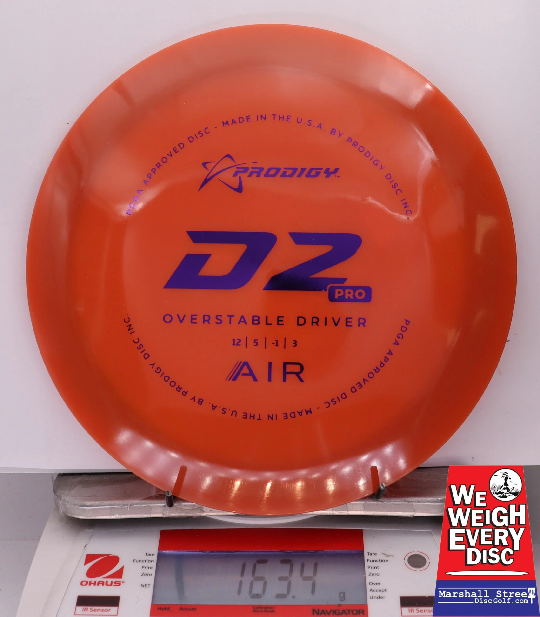 308901 Prodigy D2 Pro, Air - #209 RedOrange, 163