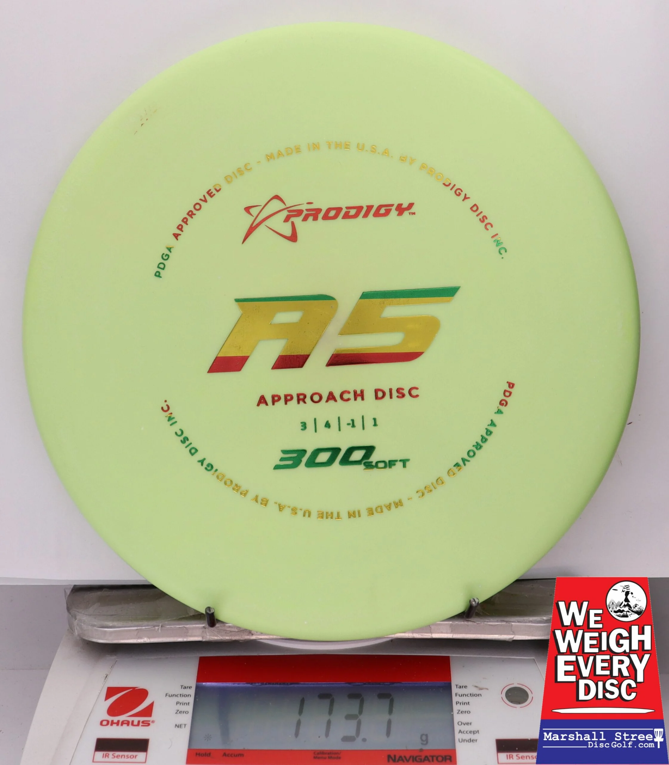 308907 Prodigy A5, 300 Soft - #200 Yellow, 174