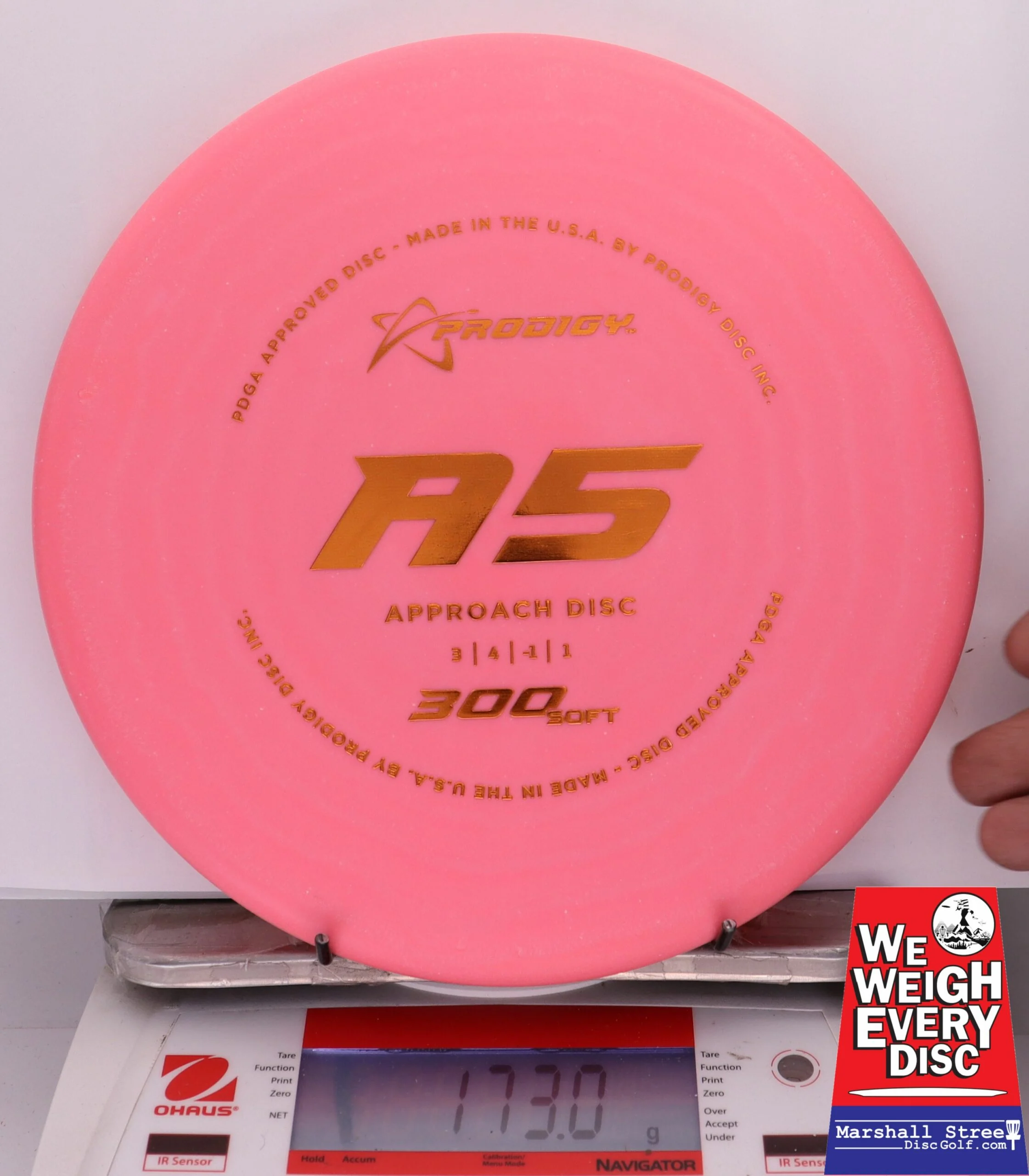 308908 Prodigy A5, 300 Soft - #201 Pink, 173