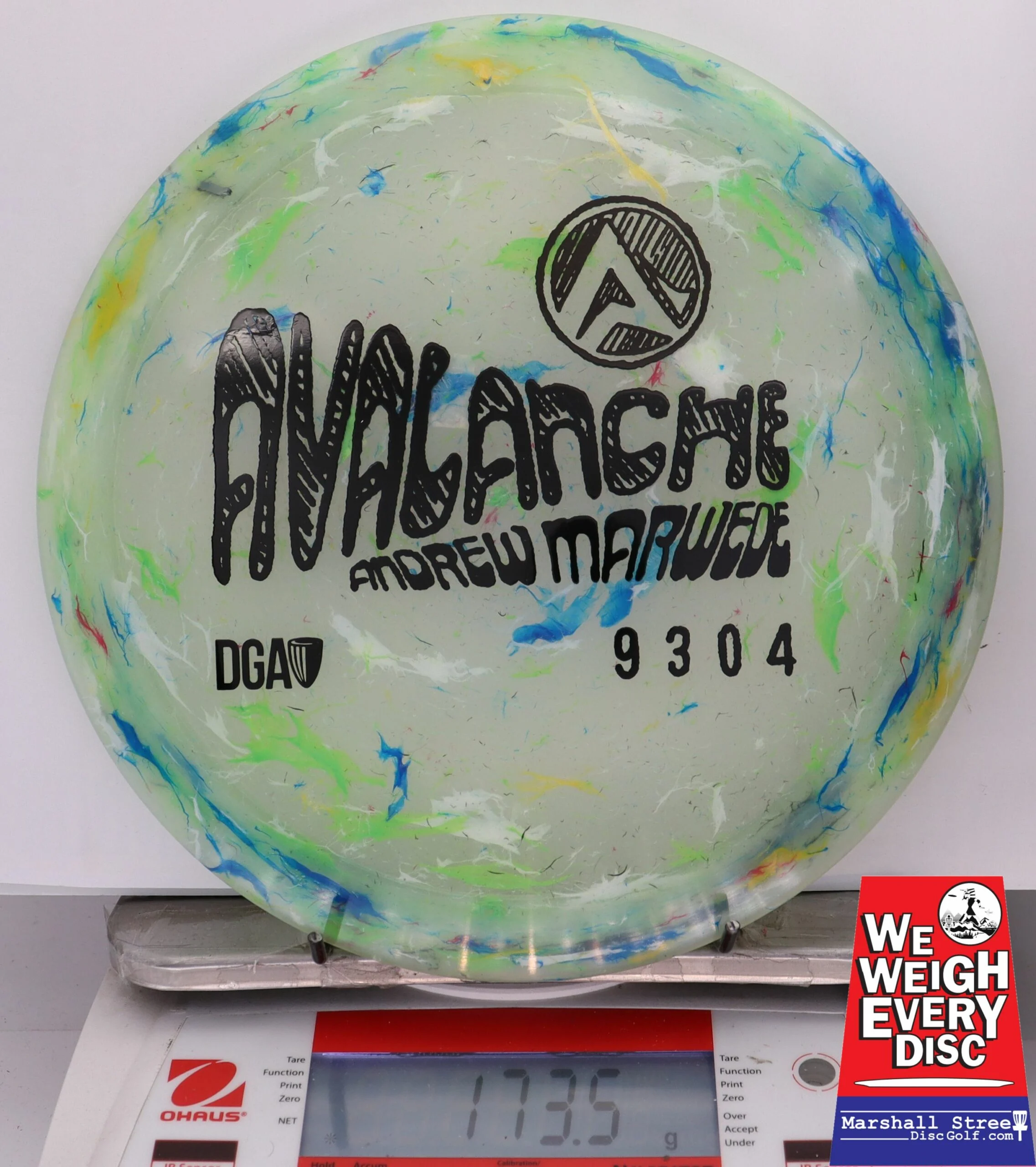 309068 Granite Avalanche, Andrew Marwede 2025 Tour Sereis - #23 BlueGreen, 174
