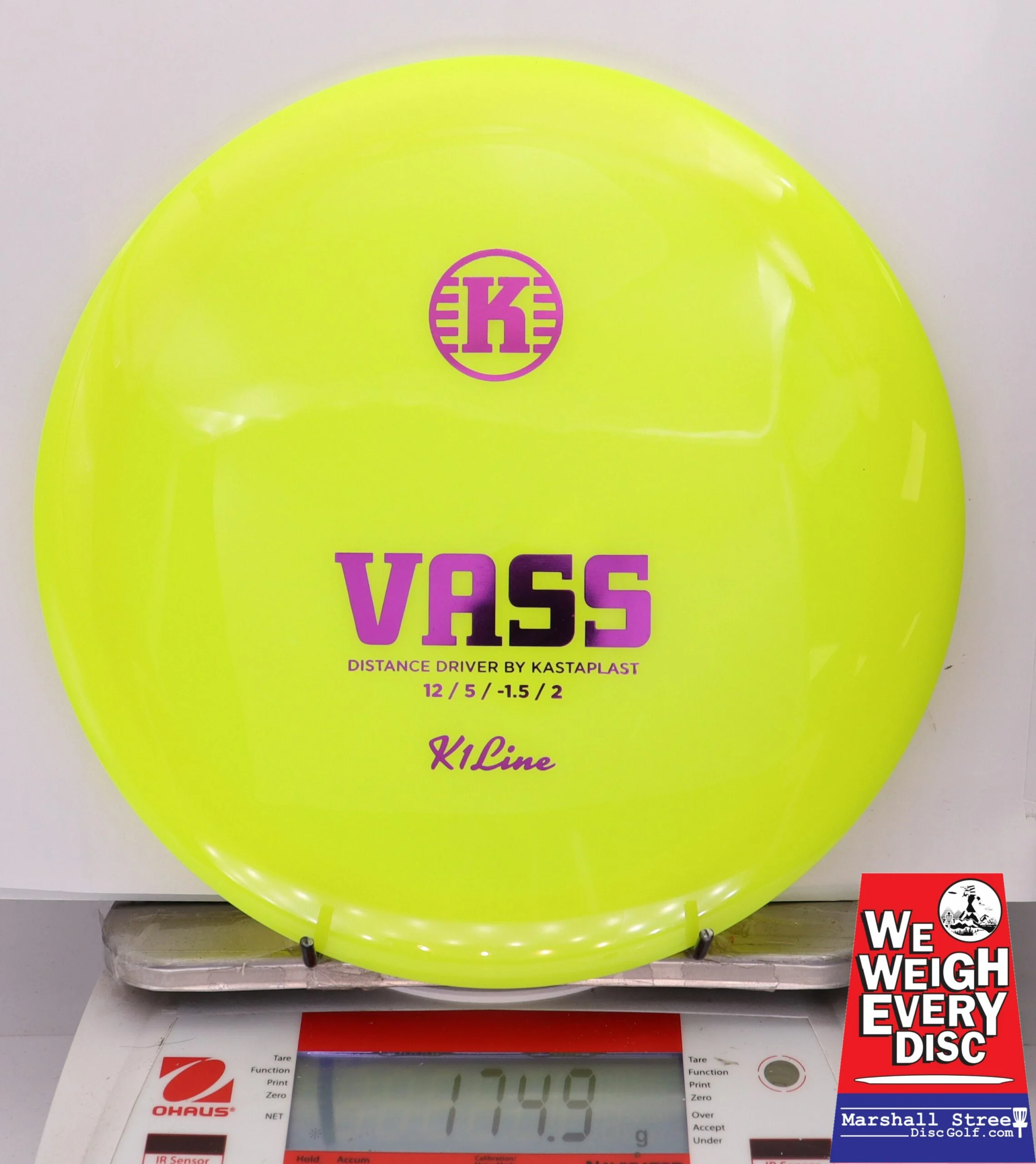 309437 K1 Vass - #175 NYellow, 175
