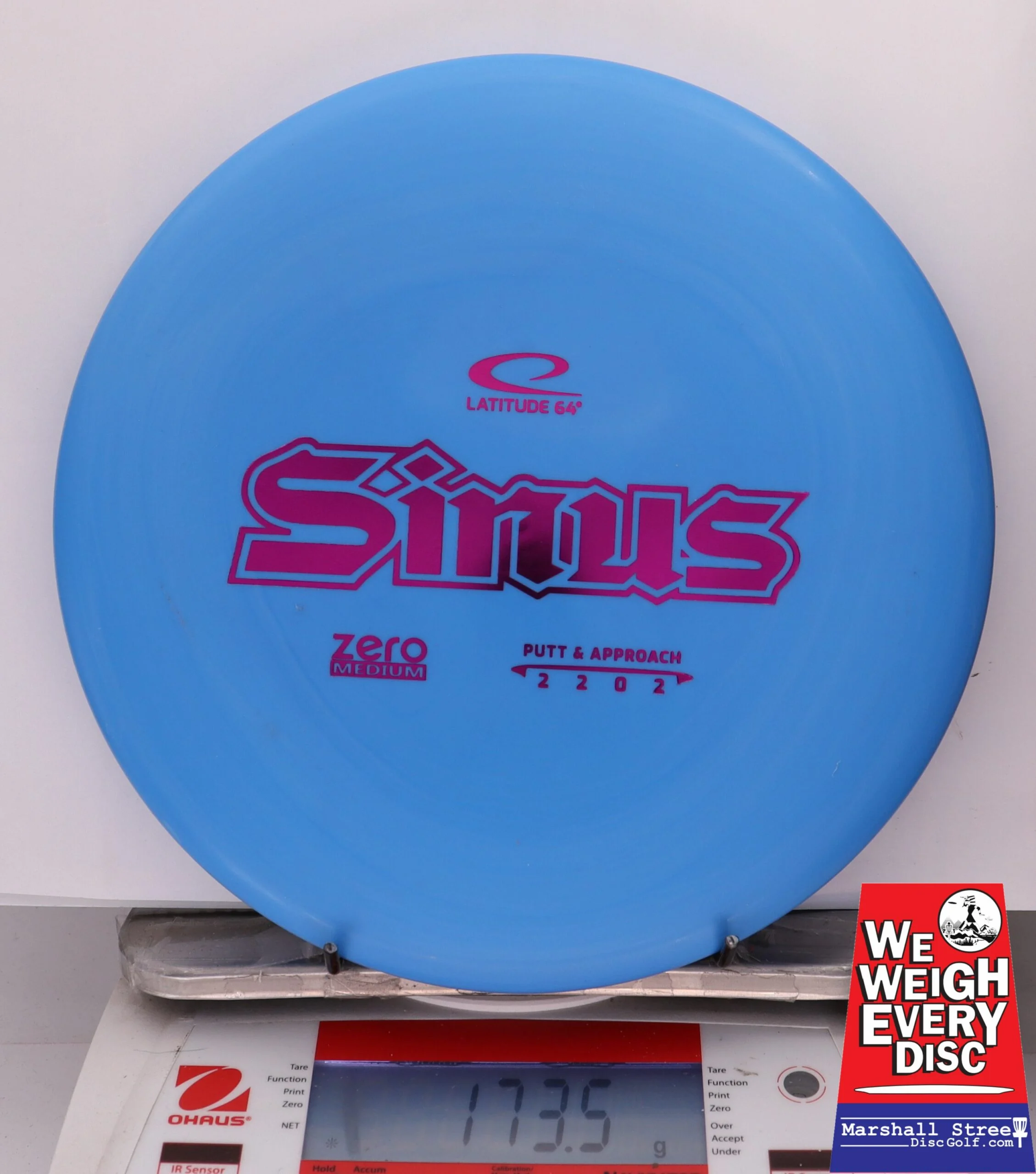 310033 Zero Medium Sinus, Retooled - #169 Blue, 174