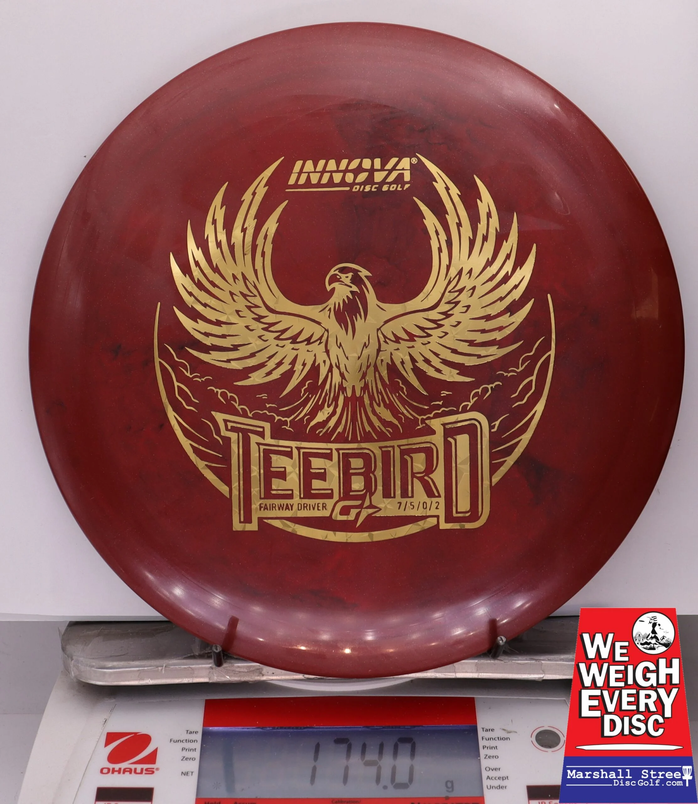 311372 GStar Teebird - #201 DrkRed, 174