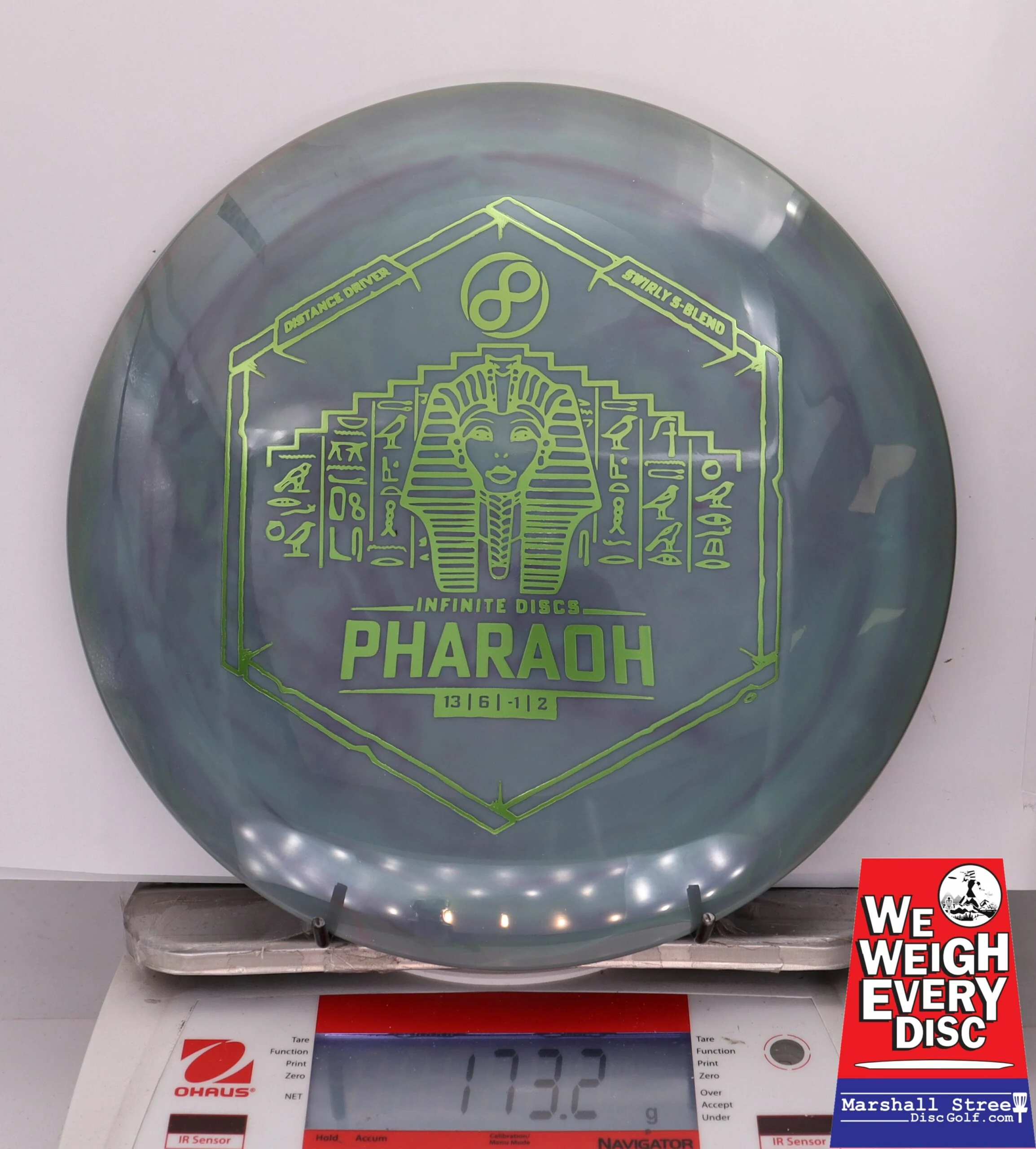 312105 Swirly S-Blend Pharaoh - #214 DkGrayn, 173