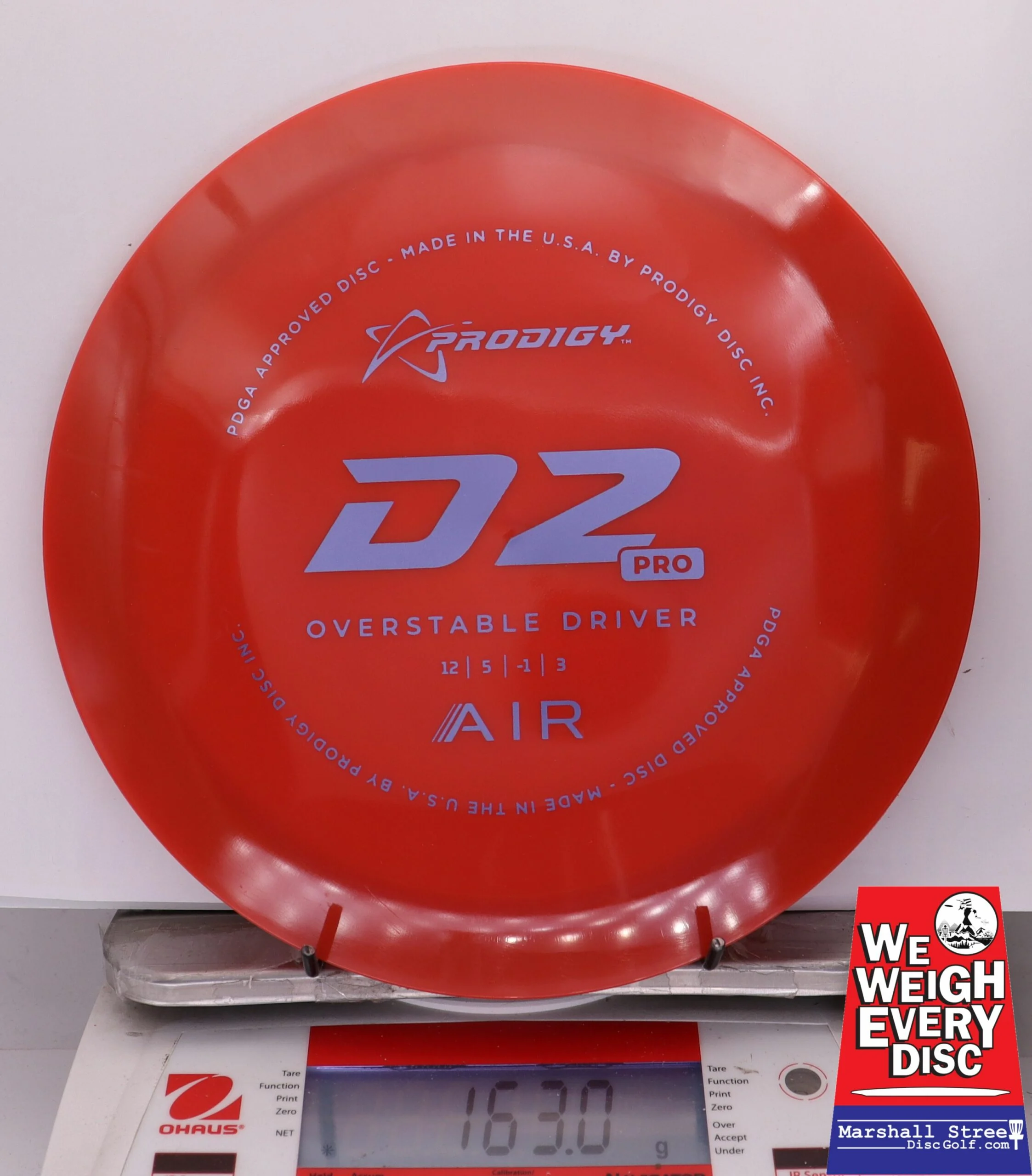 312865 Prodigy D2 Pro, Air - #09 Red, 163