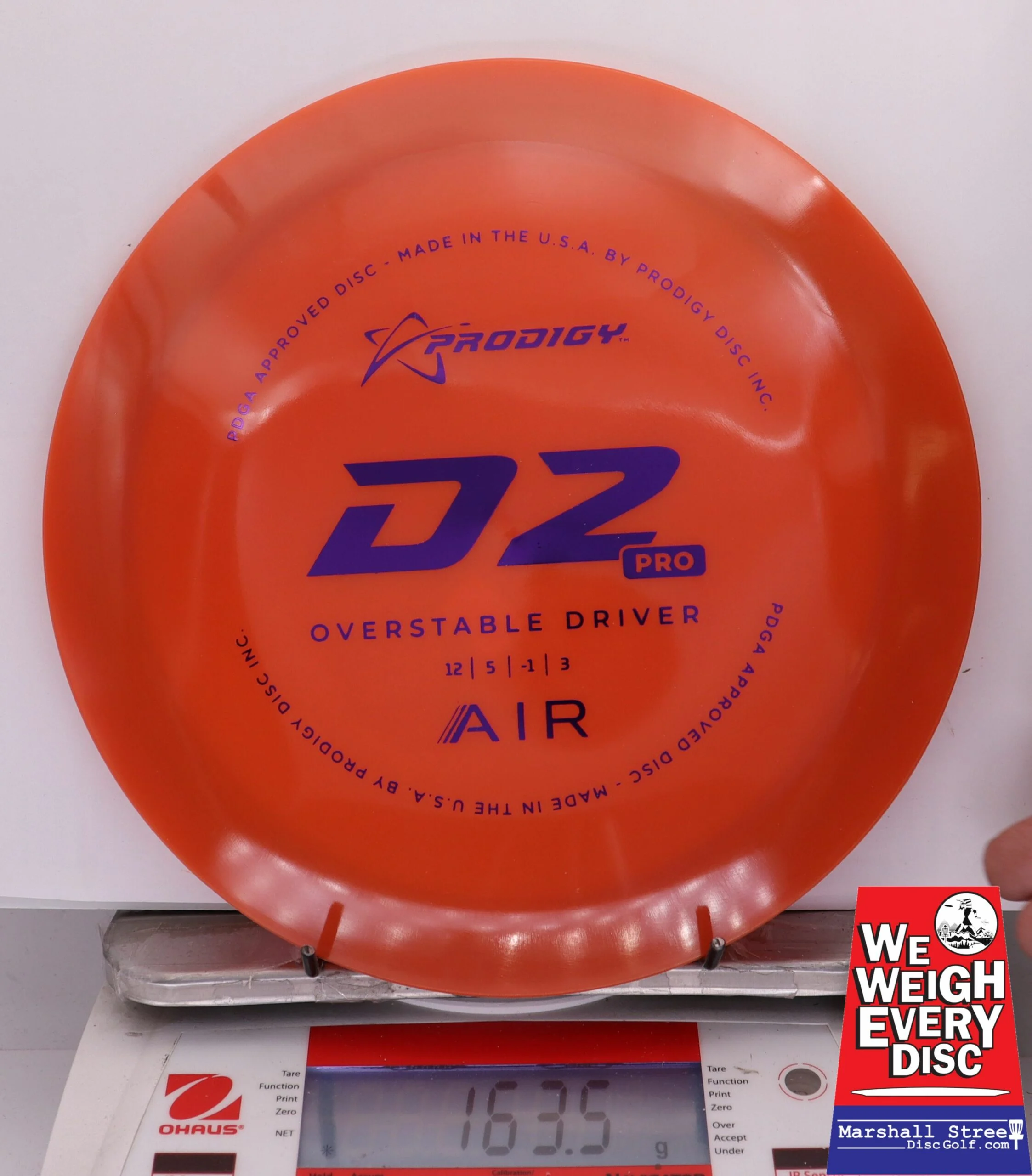 312866 Prodigy D2 Pro, Air - #10 RedOrange, 164