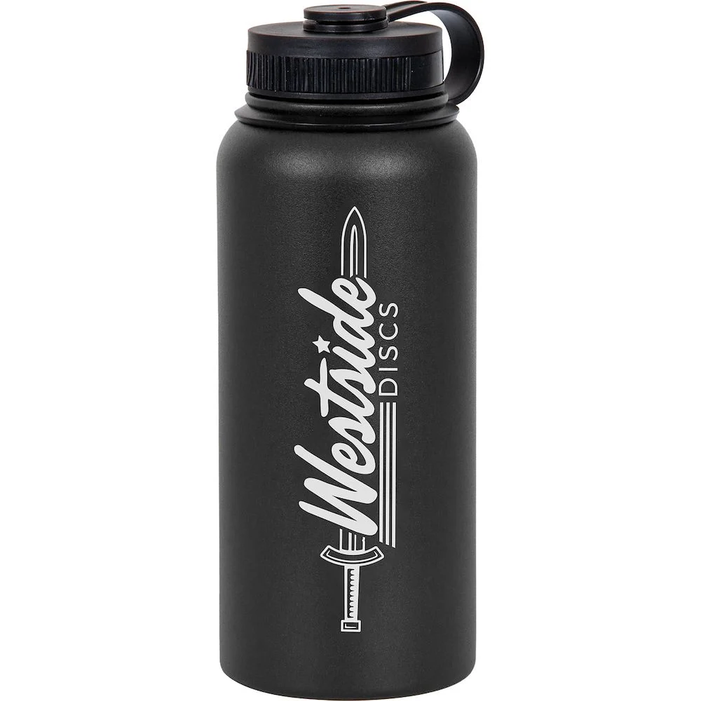 313169 Westside Stainless Canteen - Black, Westside
