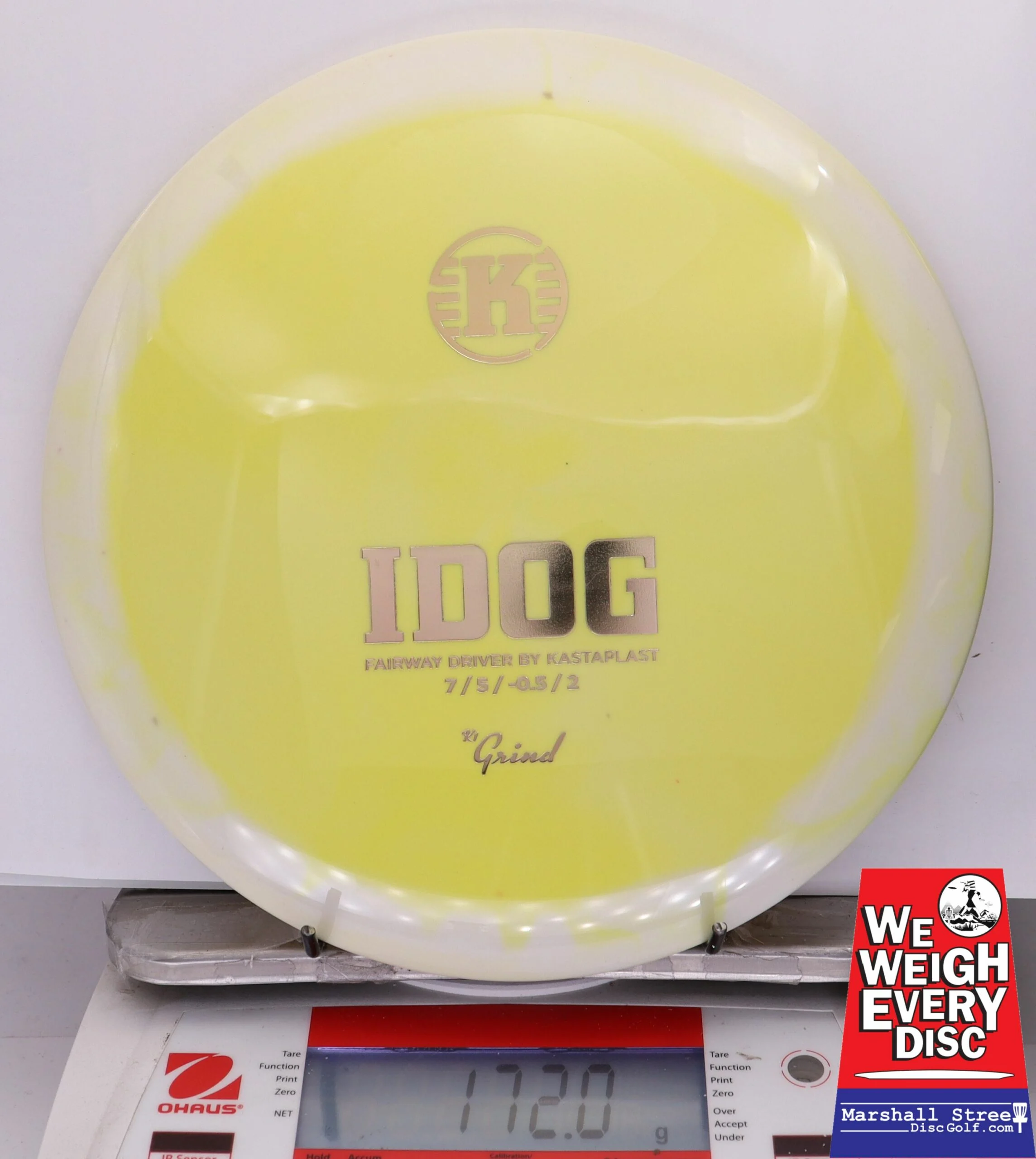 313298 K1 Grind Idog - #15 White-Yellow, 172