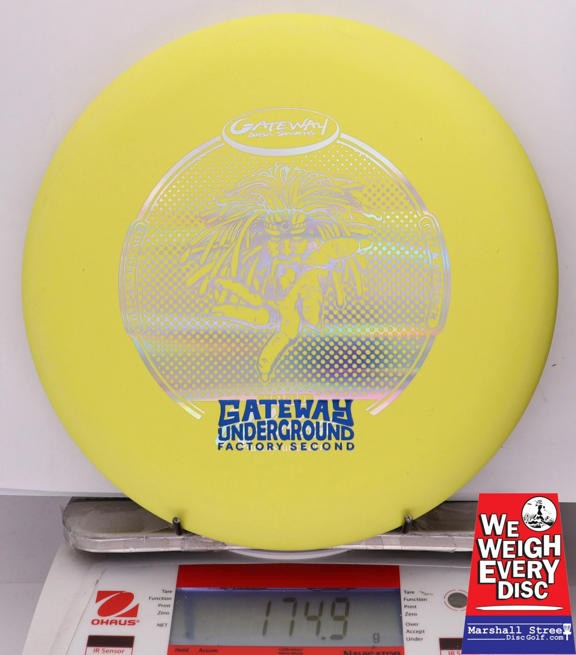 314044 X-Out Super Stupid Soft SureGrip Warlock - #106 Yellow, 175