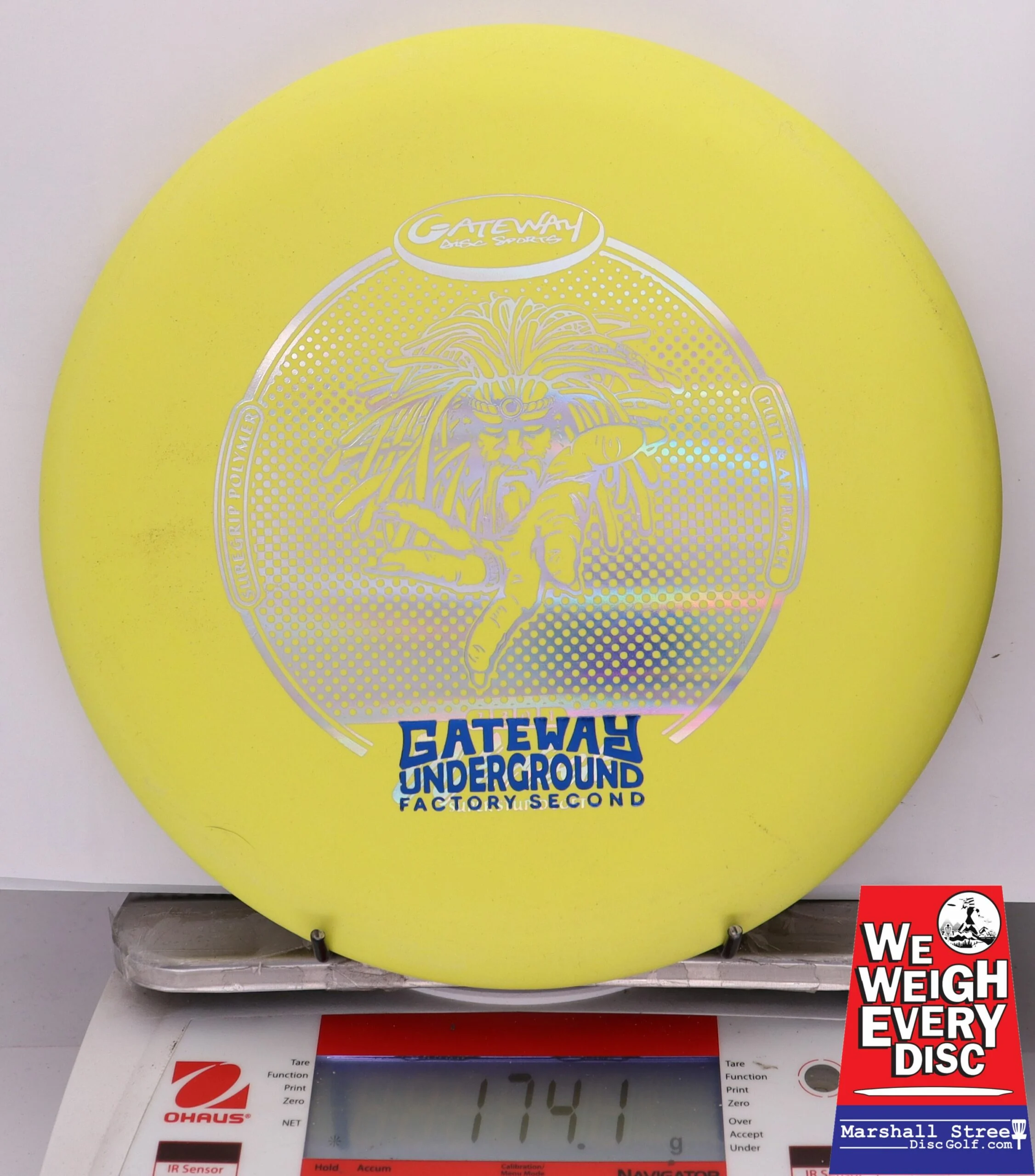 314045 X-Out Super Stupid Soft SureGrip Warlock - #107 Yellow, 174