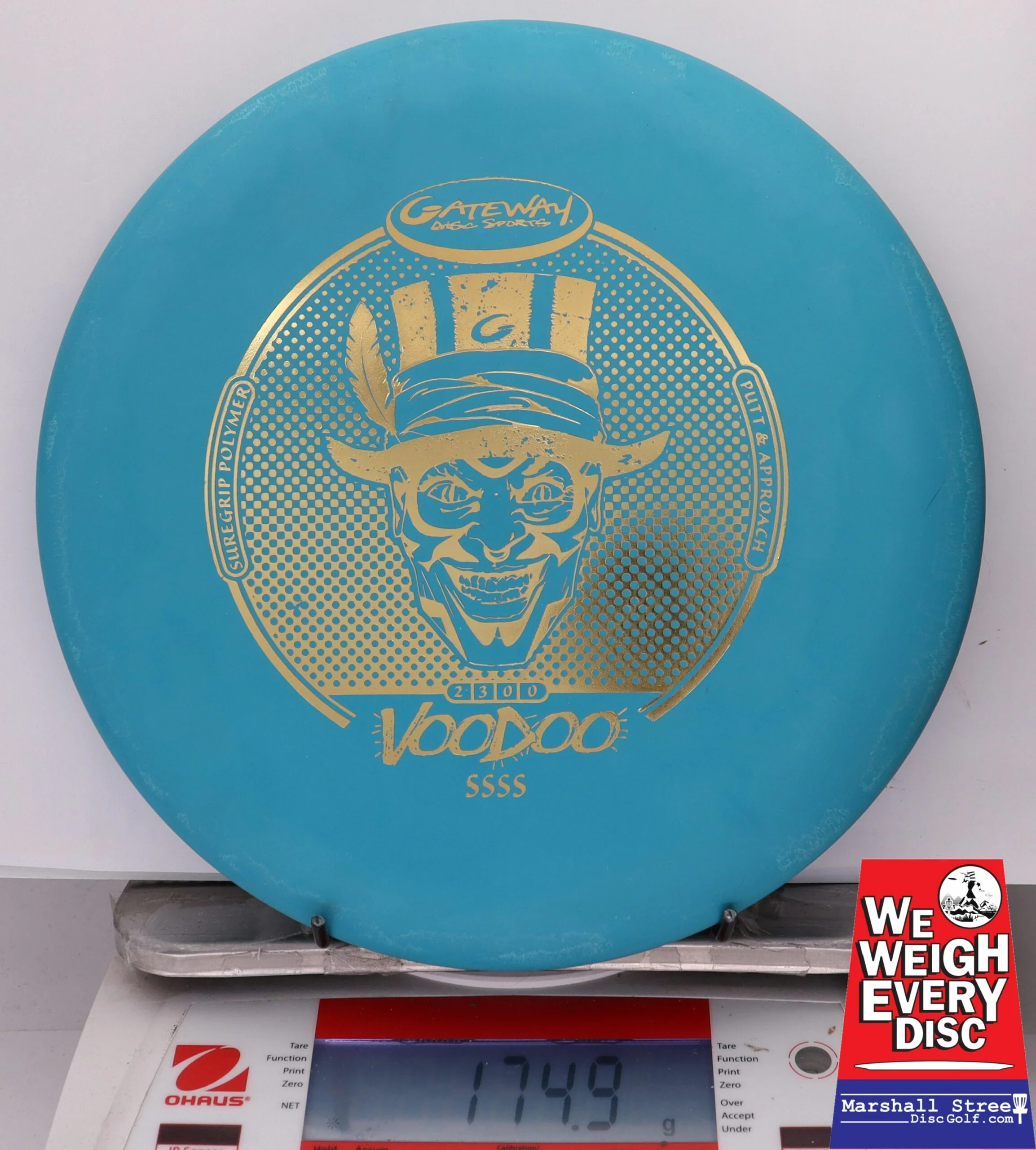 314468 Super Stupid Silly Soft SureGrip Voodoo - #101 Teal, 175