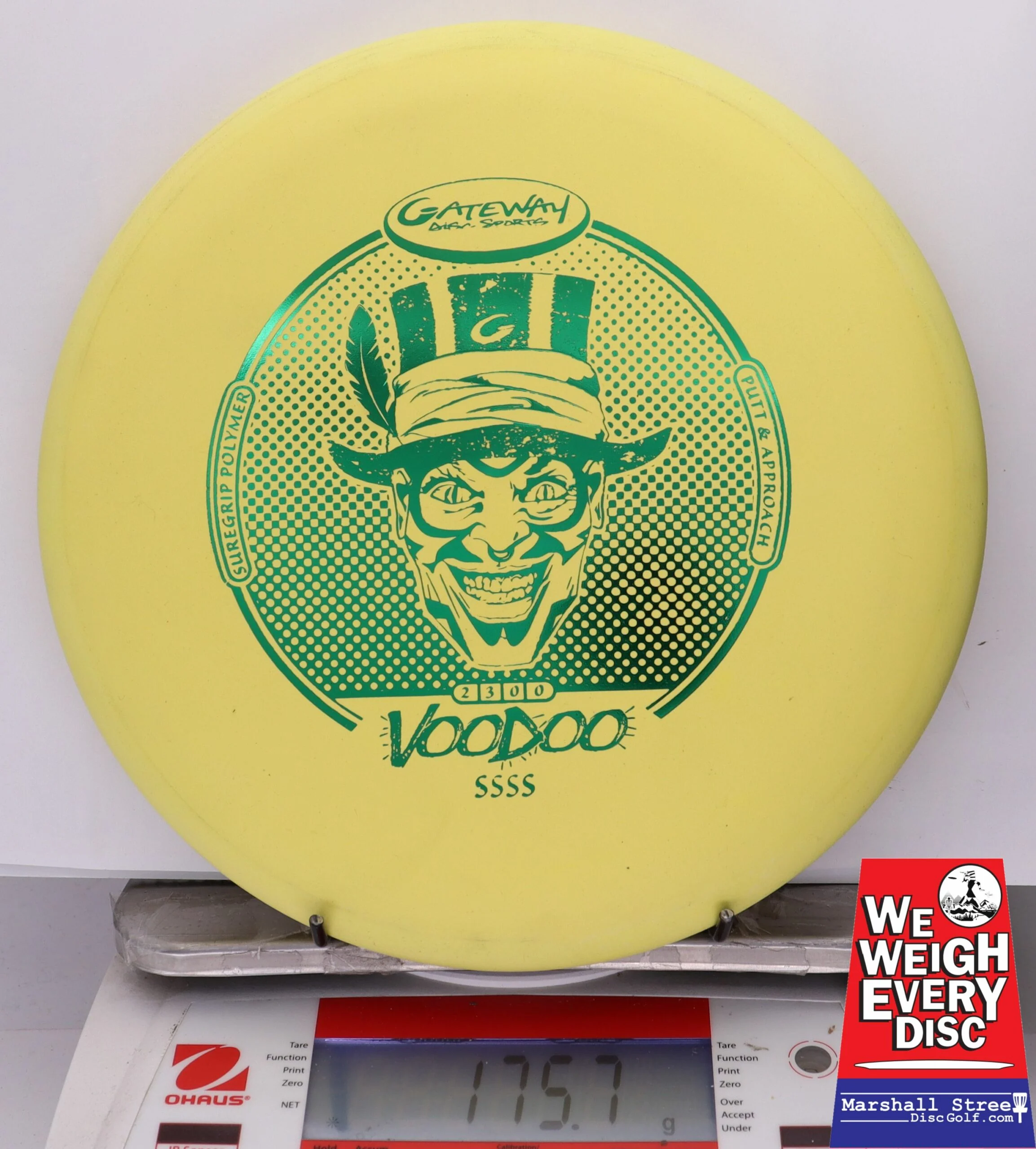 314476 Super Stupid Silly Soft SureGrip Voodoo - #109 Yellow, 176