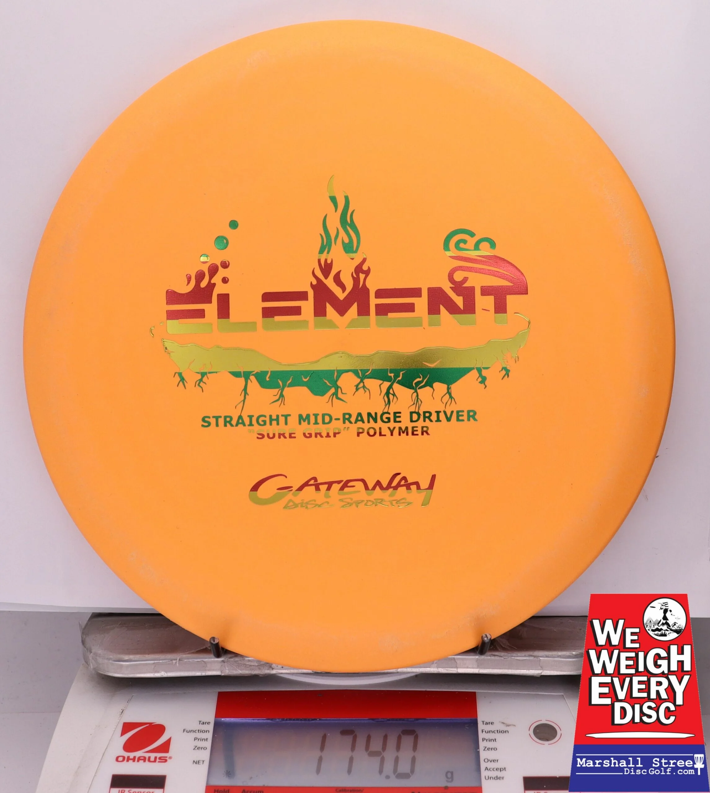 314604 SureGrip Element - #106 Orange, 174