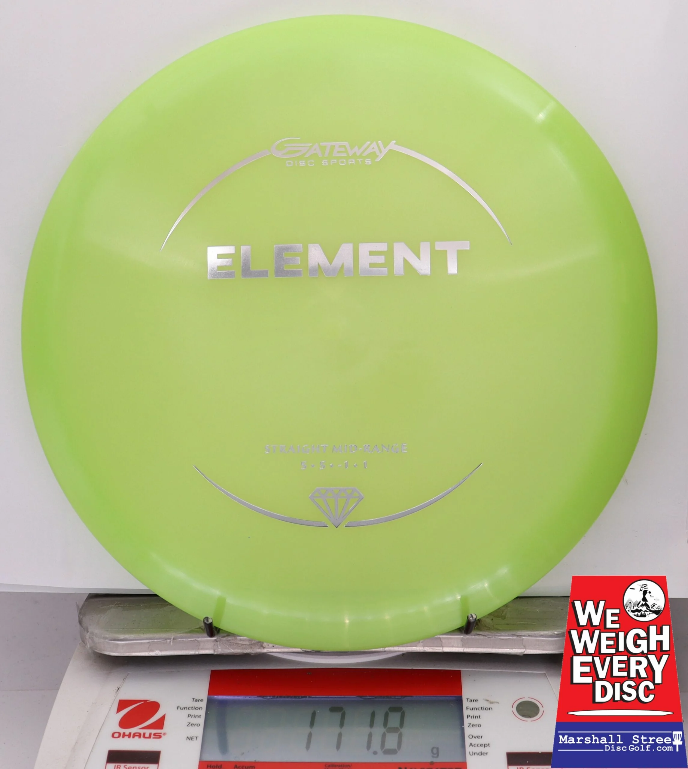 314666 Diamond Element - #101 LtGreen, 172