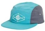 314673 HSCo Inverse Panel Velcro Hat - Smoke Blue-Charcoal, Velcro
