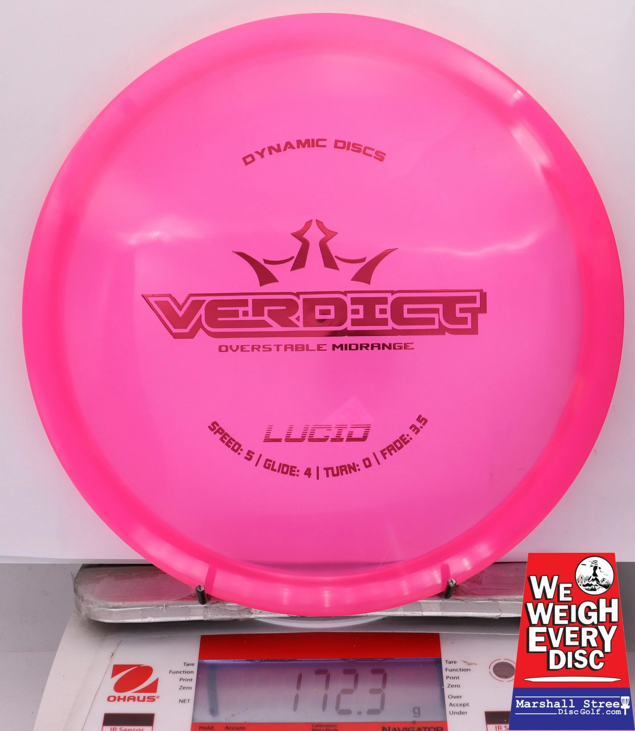 316009 Lucid Verdict - #235 Pink, 172