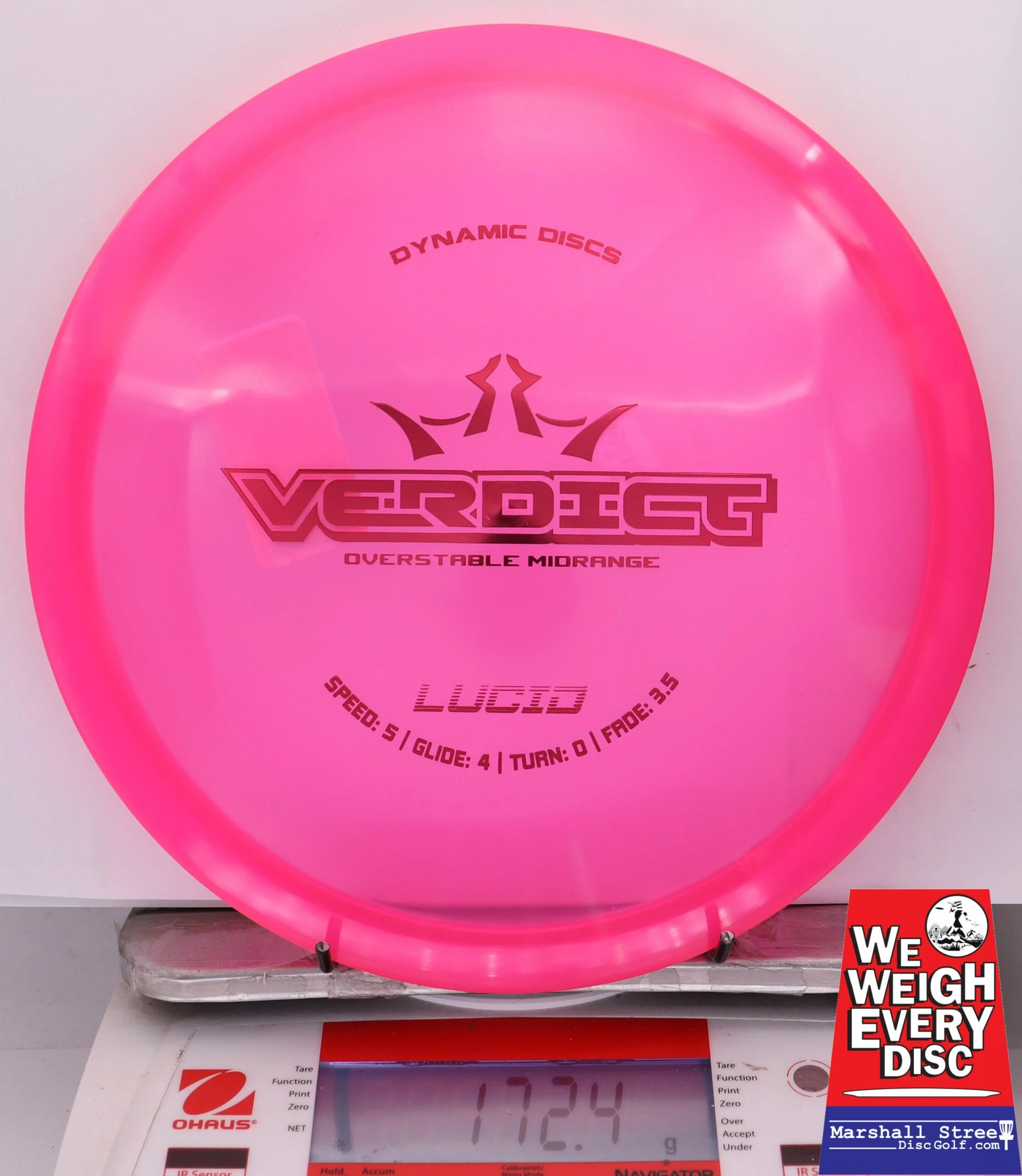 316010 Lucid Verdict - #236 Pink, 172
