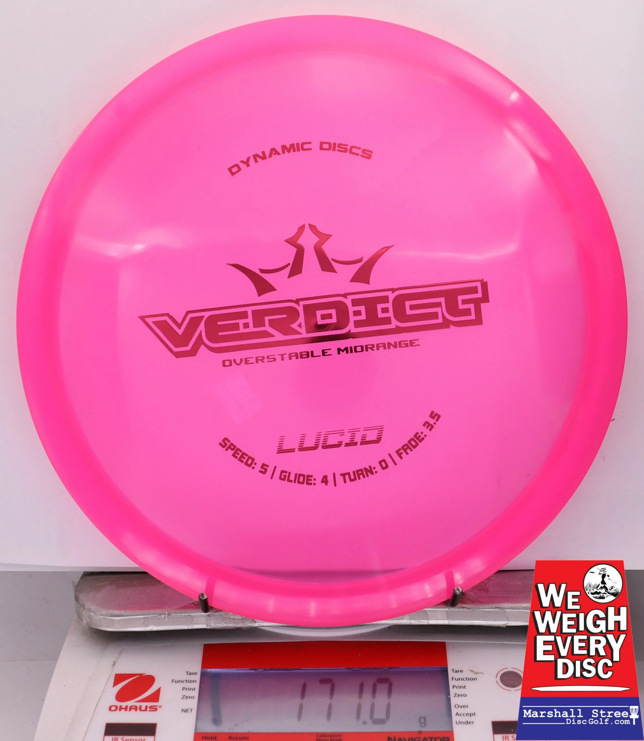 316012 Lucid Verdict - #238 Pink, 171