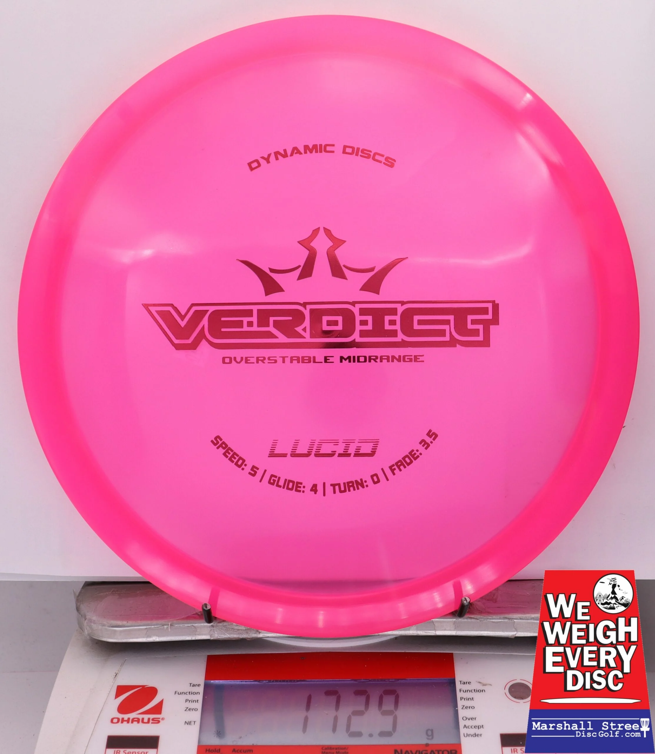 316014 Lucid Verdict - #240 Pink, 173