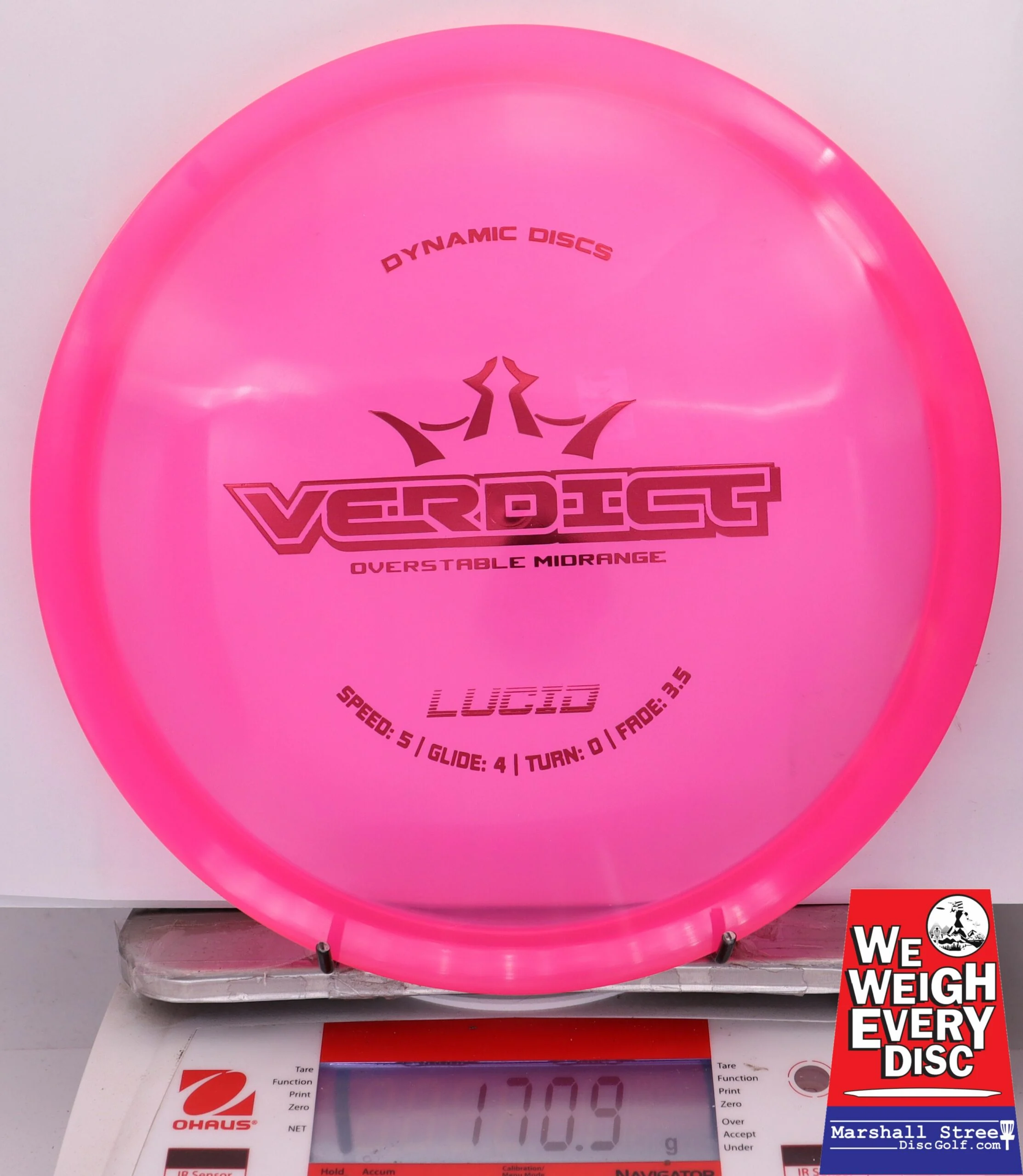 316015 Lucid Verdict - #241 Pink, 171