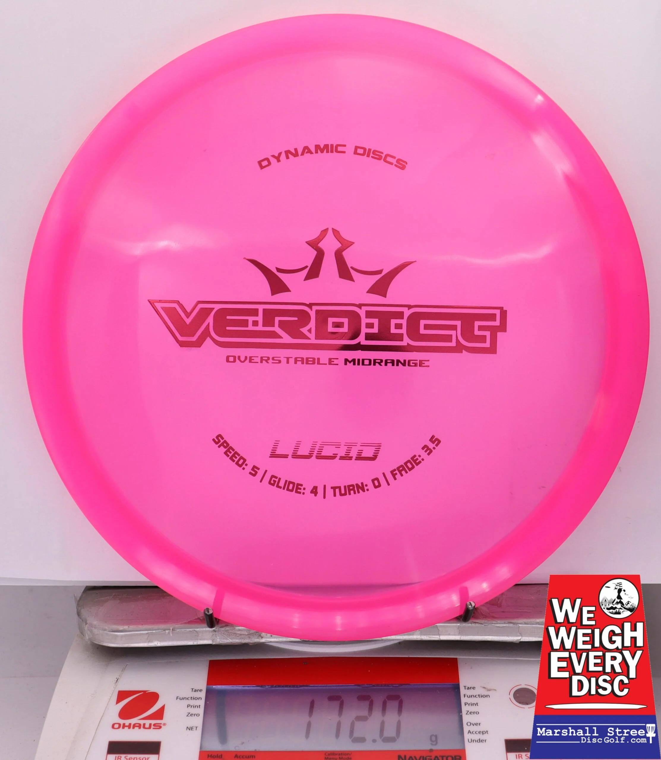 316017 Lucid Verdict - #242 Pink, 172