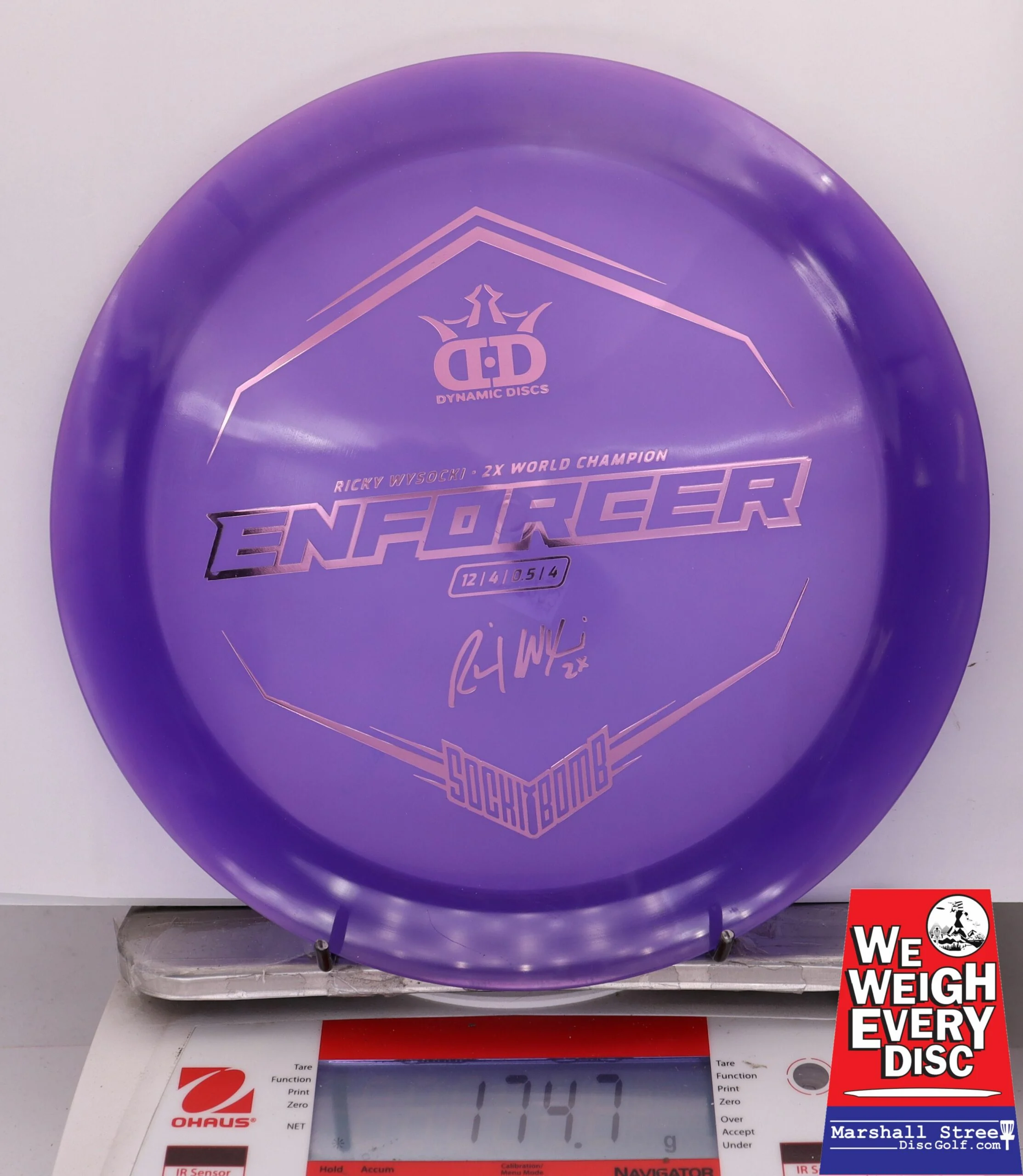 316069 Lucid Enforcer, Ricky Wysocki - #233 Purple, 175