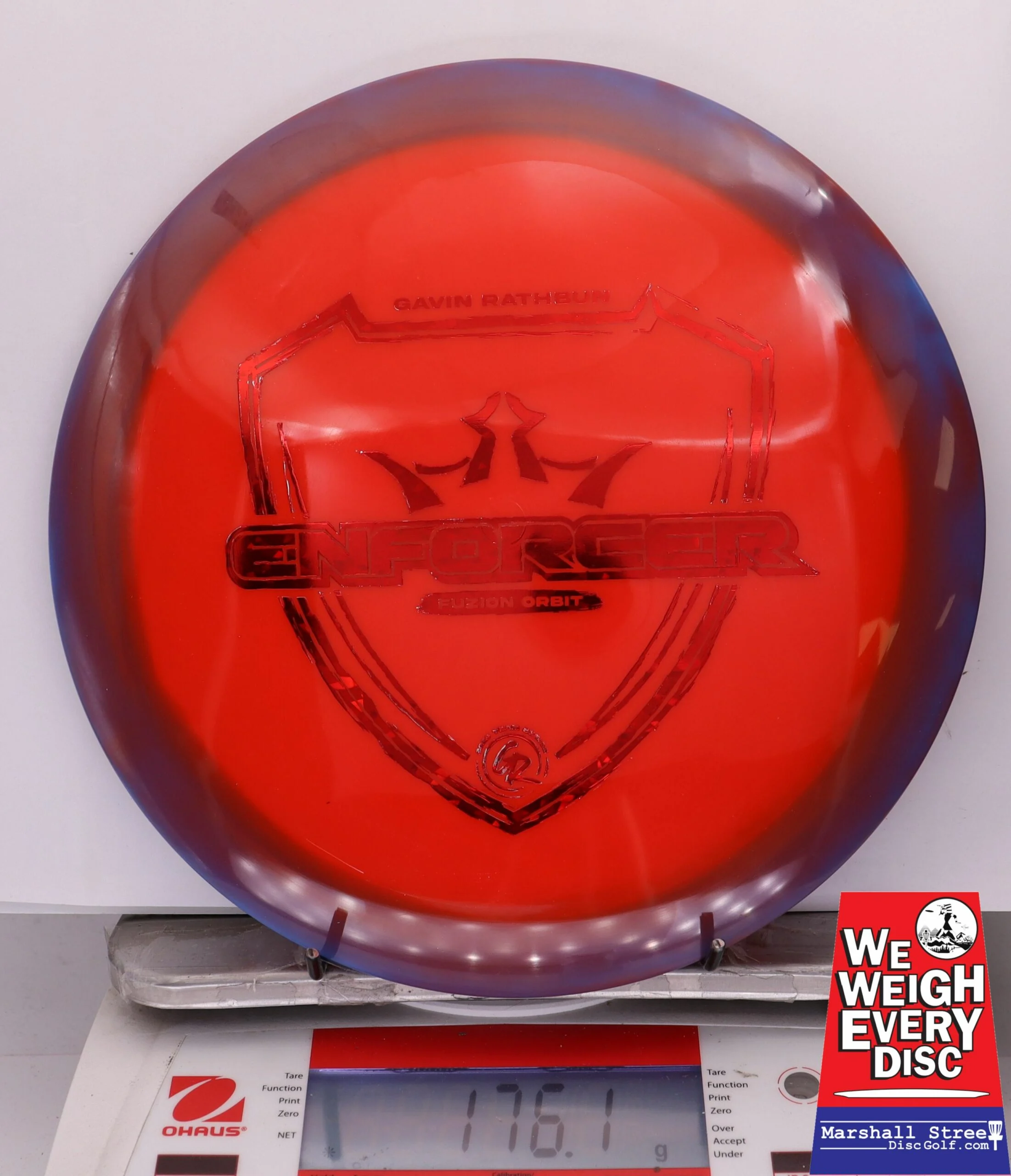 316128 Fuzion Orbit Enforcer, Gavin Rathbun 2023 Team Series - #230 Blue-Red, 176