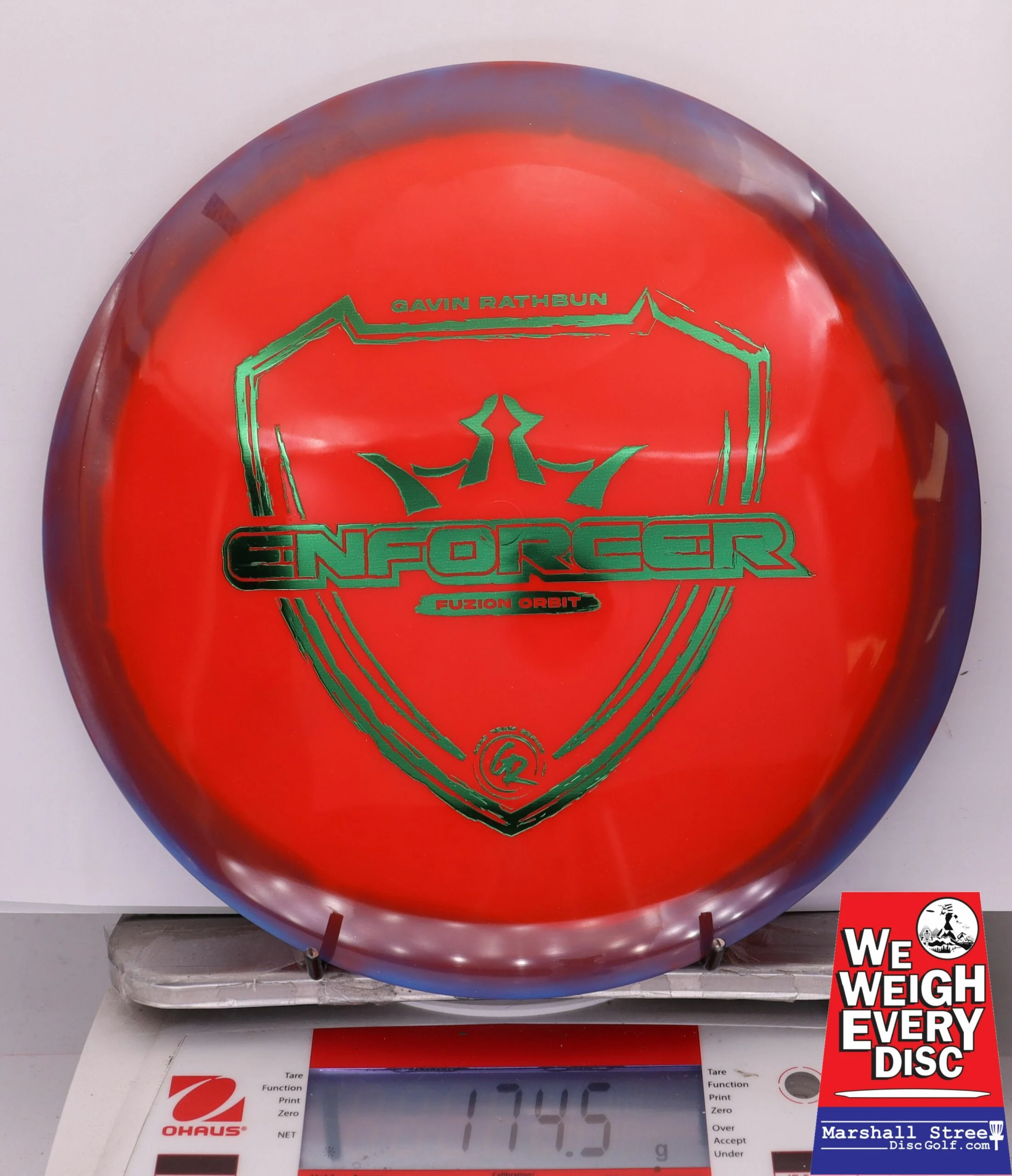 316129 Fuzion Orbit Enforcer, Gavin Rathbun 2023 Team Series - #231 Blue-Red, 175
